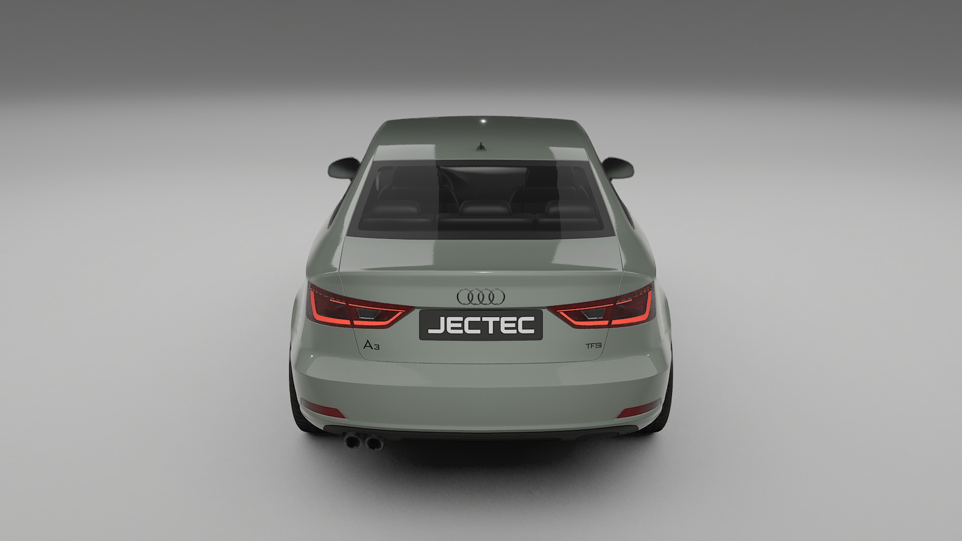 Audi A3 8V sedan prefacelift pre LCI TPU Lackskyddsfilm | SLATE Färgskiftande PPF – Komplett Förskuret Kit