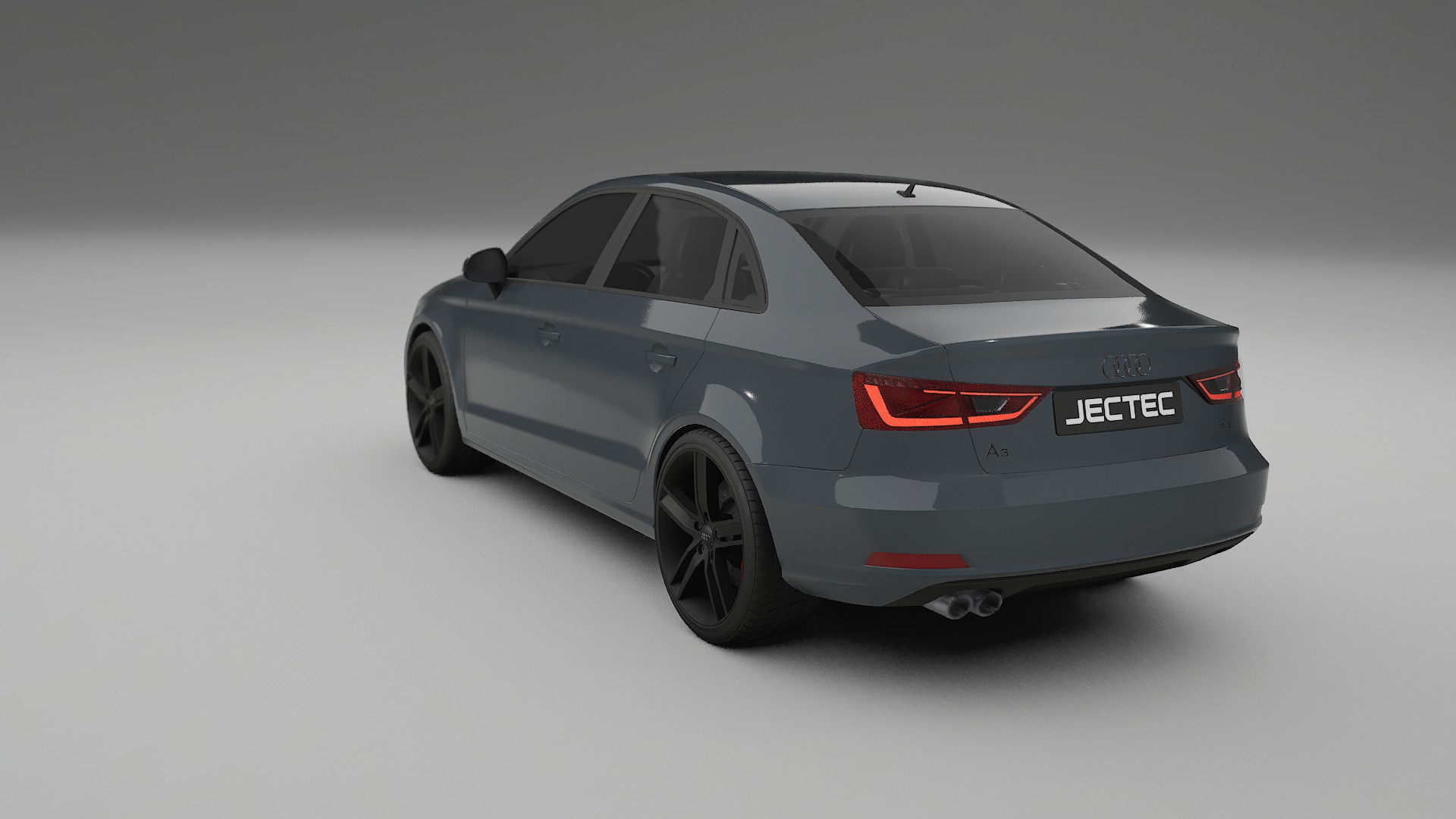 Audi A3 8V sedan prefacelift pre LCI TPU Lackskyddsfilm | GRANITE Färgskiftande PPF – Komplett Förskuret Kit