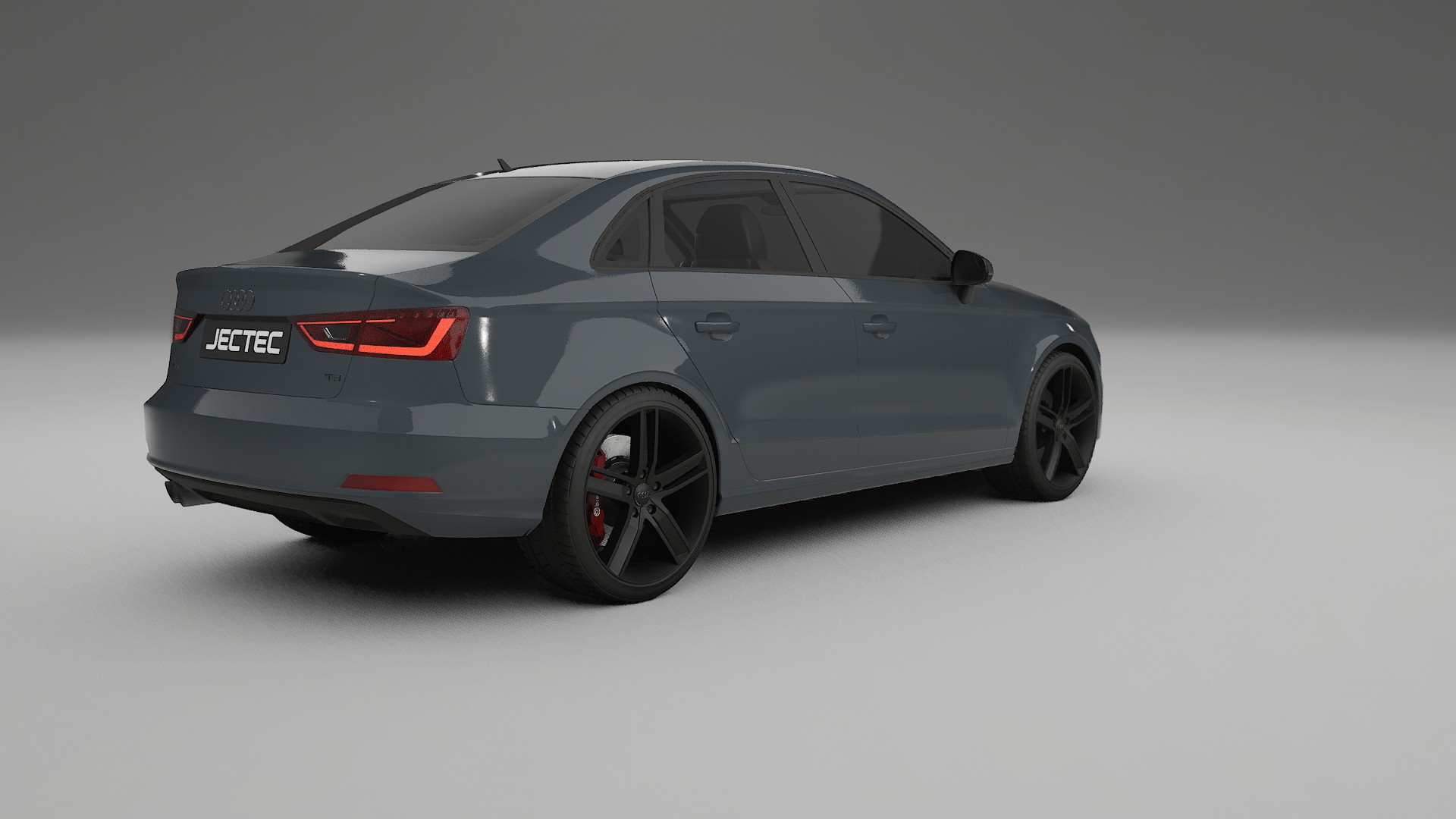 Audi A3 8V sedan prefacelift pre LCI TPU Lackskyddsfilm | GRANITE Färgskiftande PPF – Komplett Förskuret Kit