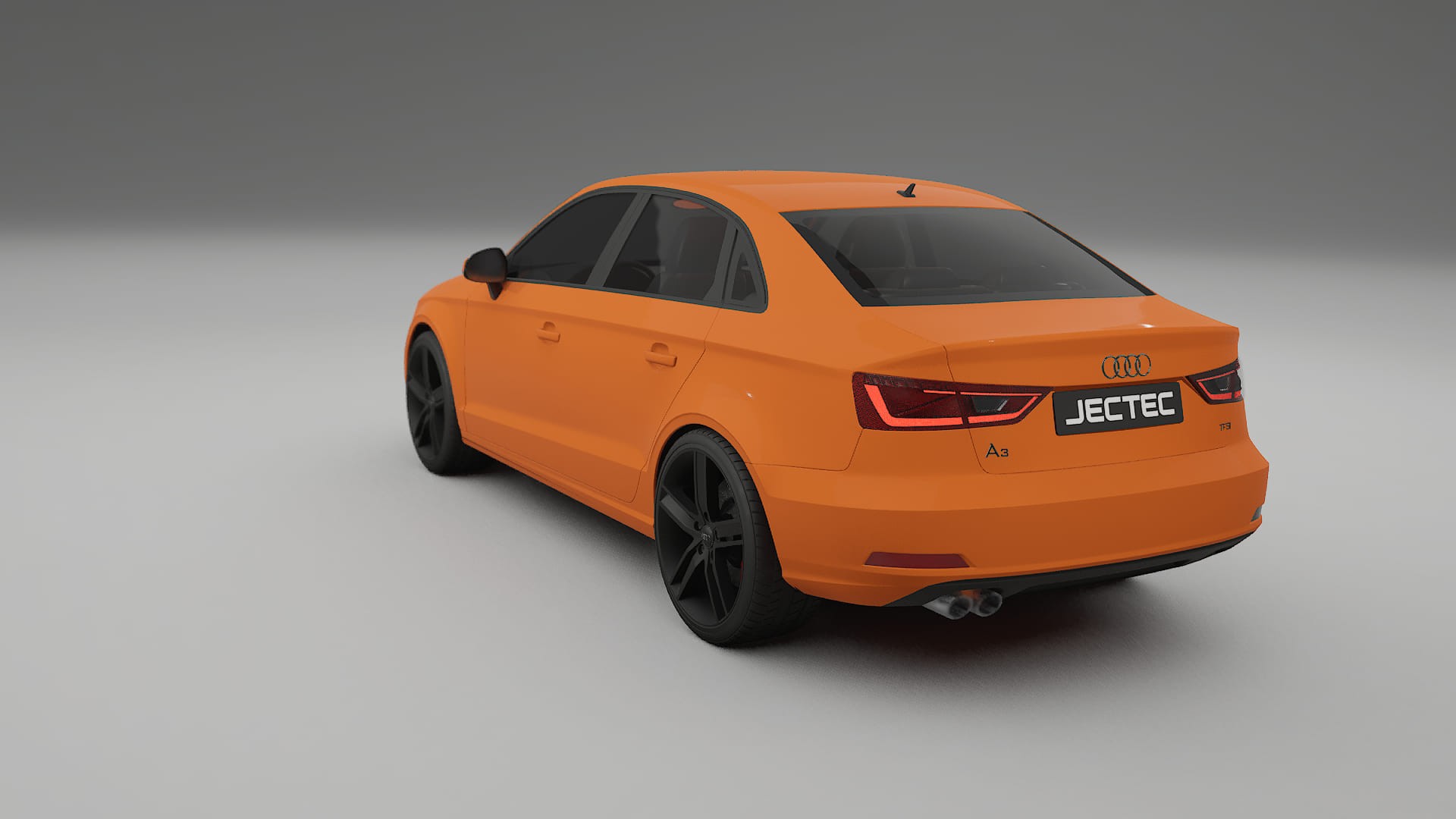 Audi A3 8V sedan prefacelift pre LCI TPU Lackskyddsfilm | ROCKET Färgskiftande PPF – Komplett Förskuret Kit