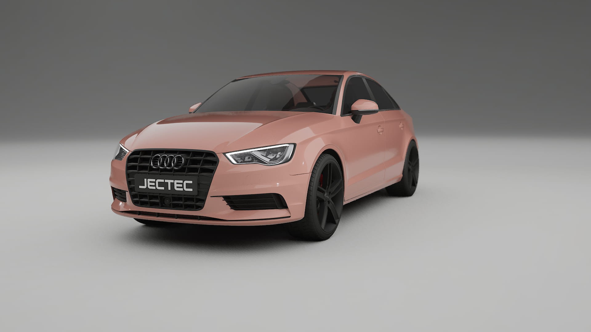 Audi A3 8V sedan prefacelift pre LCI TPU Lackskyddsfilm | BLUSH Färgskiftande PPF – Komplett Förskuret Kit