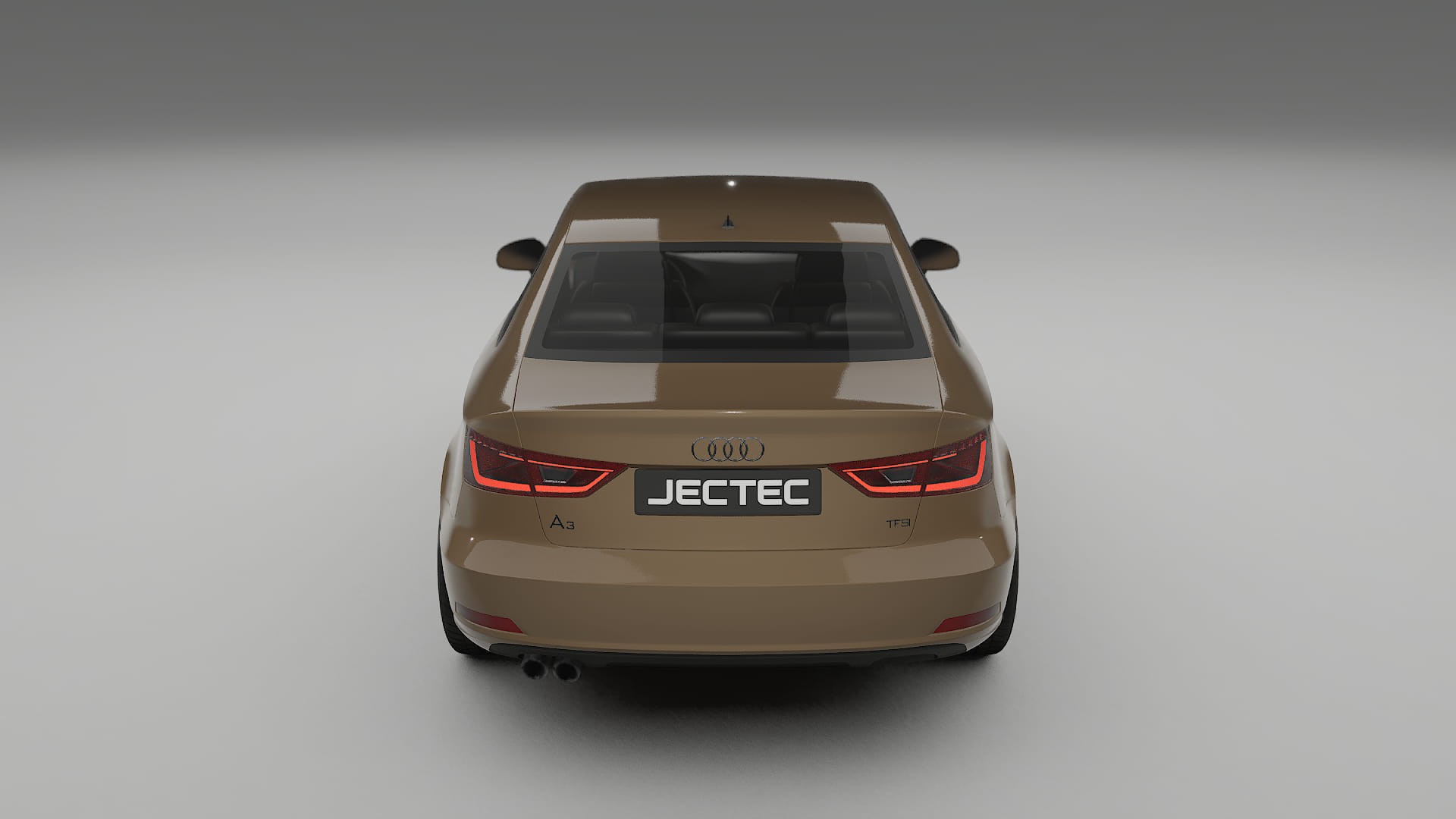 Audi A3 8V sedan prefacelift pre LCI TPU Lackskyddsfilm | SAHARA Färgskiftande PPF – Komplett Förskuret Kit