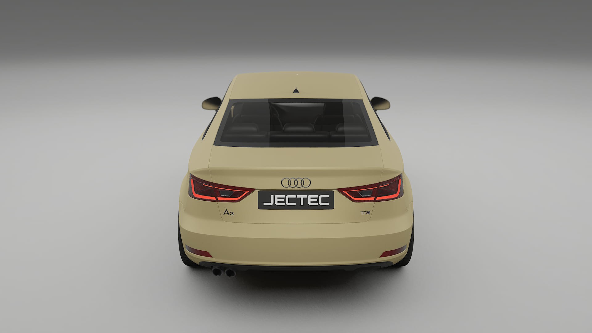 Audi A3 8V sedan prefacelift pre LCI TPU Lackskyddsfilm | SAND Färgskiftande PPF – Komplett Förskuret Kit