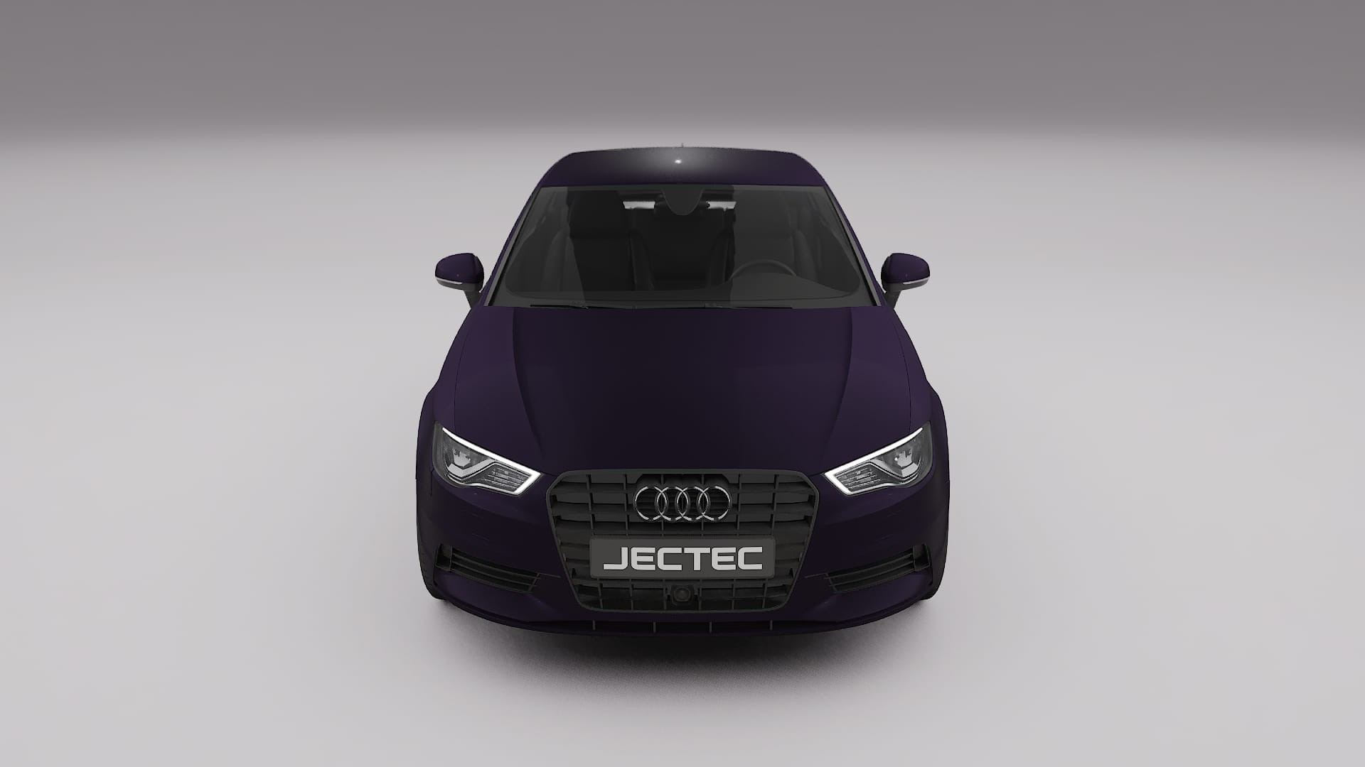 Audi A3 8V sedan prefacelift pre LCI TPU Lackskyddsfilm | VIOLET Färgskiftande PPF – Komplett Förskuret Kit