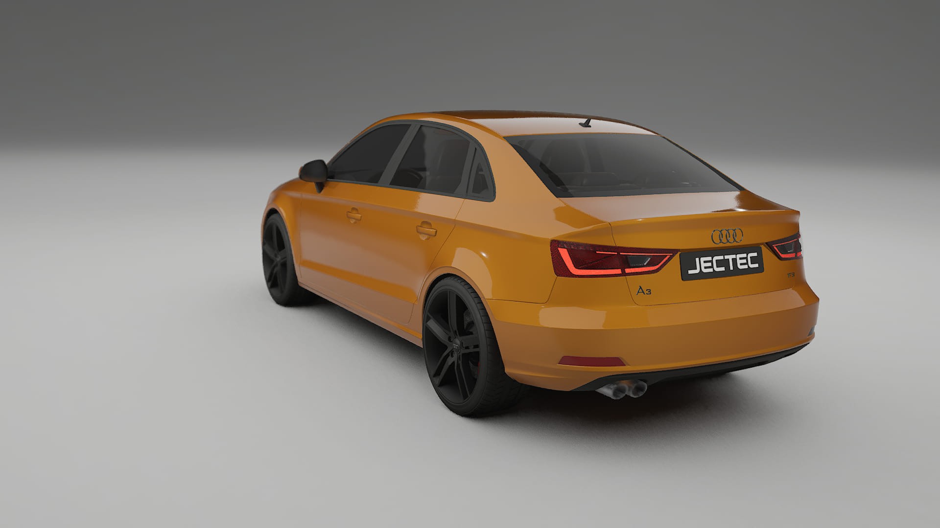 Audi A3 8V sedan prefacelift pre LCI TPU Lackskyddsfilm | DAISY Färgskiftande PPF – Komplett Förskuret Kit