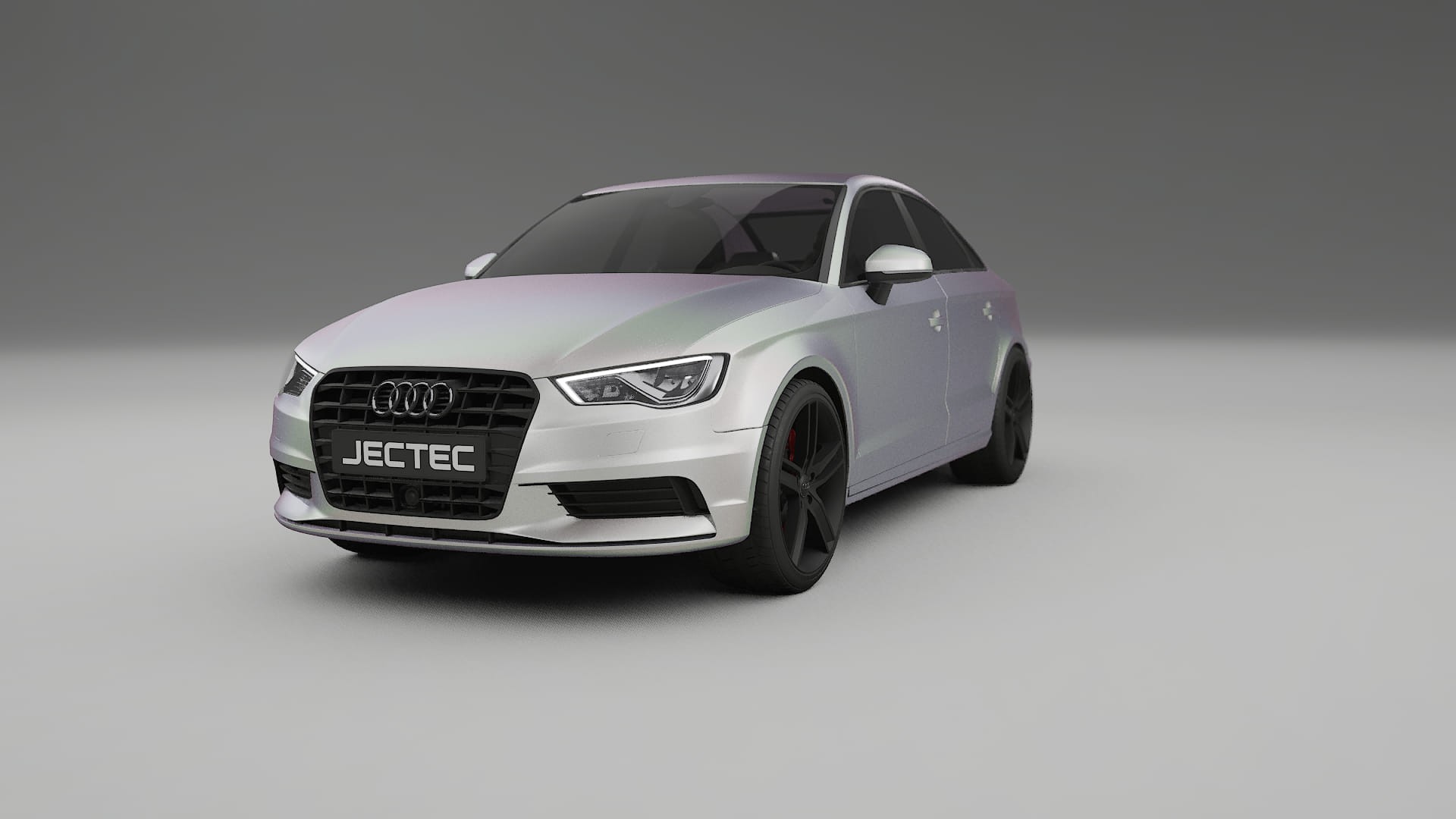 Audi A3 8V sedan prefacelift pre LCI TPU Lackskyddsfilm | NEBULA Färgskiftande PPF – Komplett Förskuret Kit