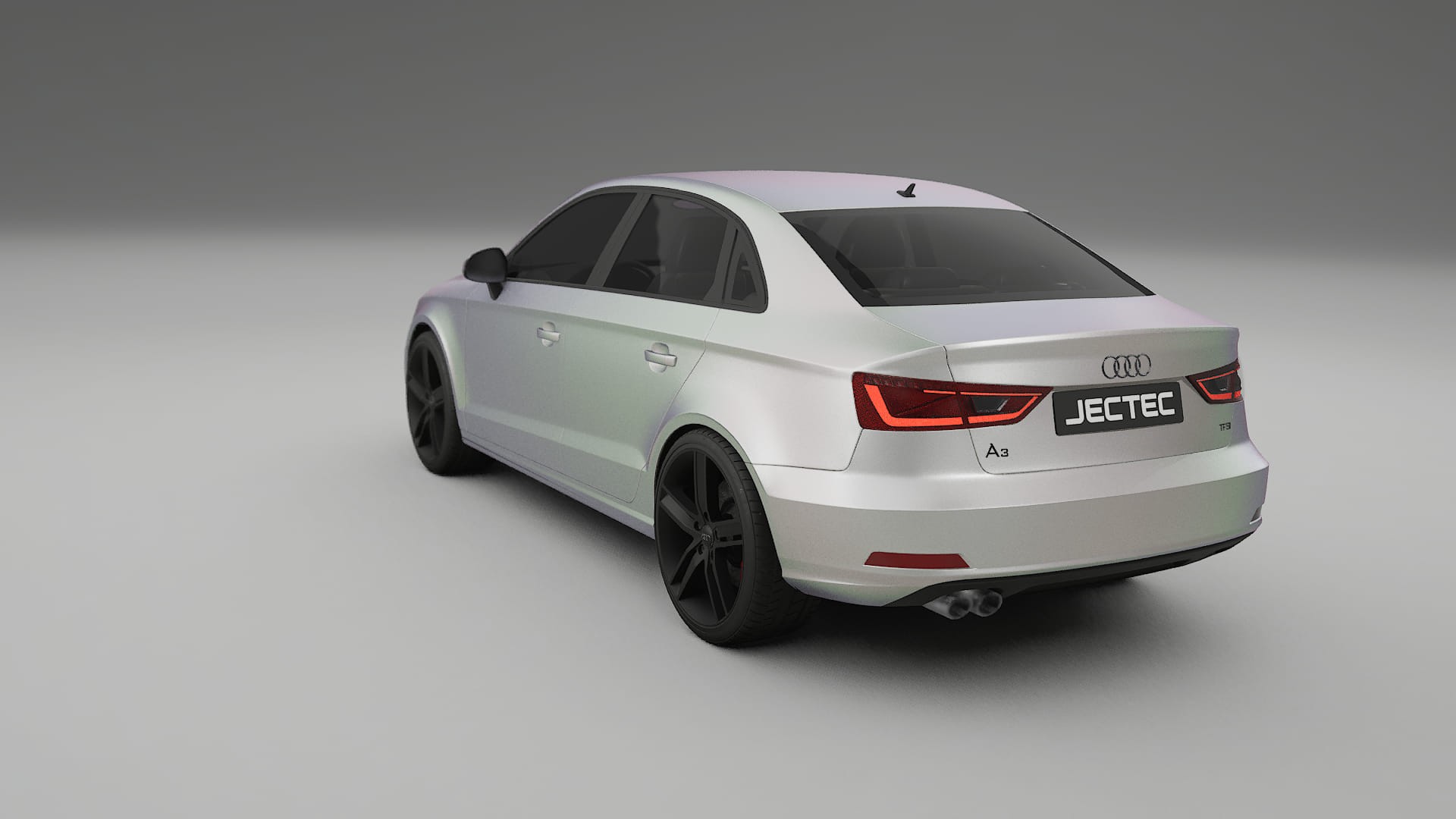 Audi A3 8V sedan prefacelift pre LCI TPU Lackskyddsfilm | NEBULA Färgskiftande PPF – Komplett Förskuret Kit