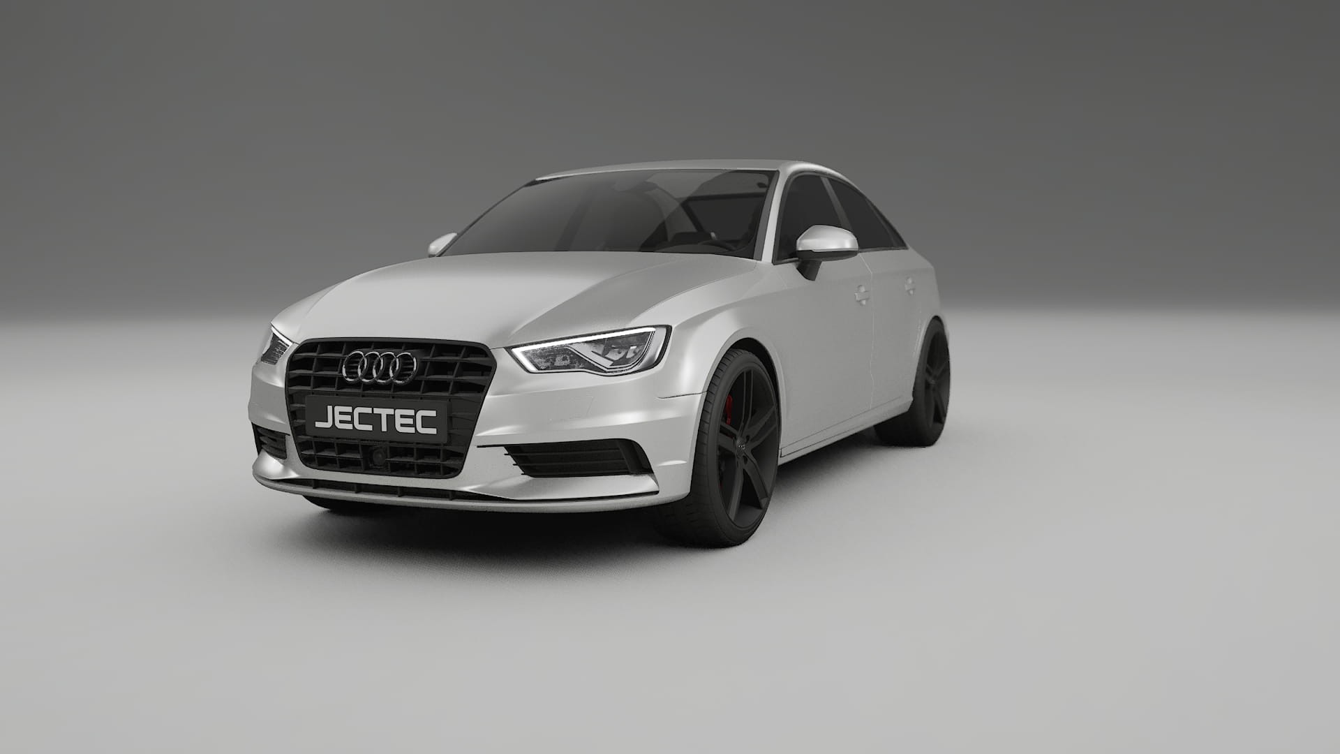 Audi A3 8V sedan prefacelift pre LCI TPU Lackskyddsfilm | OPAL Färgskiftande PPF – Komplett Förskuret Kit