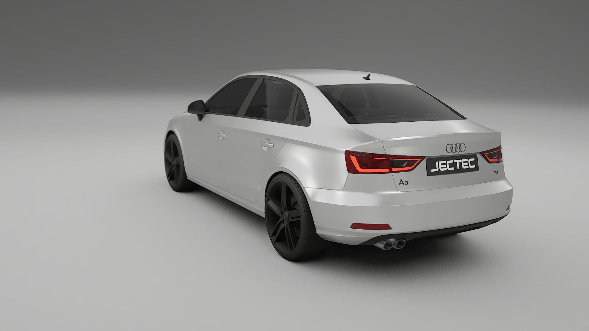 Audi A3 8V sedan prefacelift pre LCI TPU Lackskyddsfilm | OPAL Färgskiftande PPF – Komplett Förskuret Kit