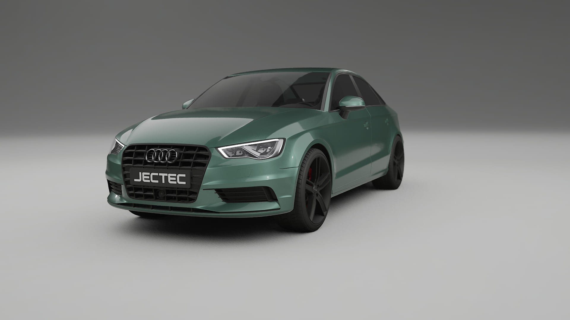 Audi A3 8V sedan prefacelift pre LCI TPU Lackskyddsfilm | EVERGREEN Färgskiftande PPF – Komplett Förskuret Kit