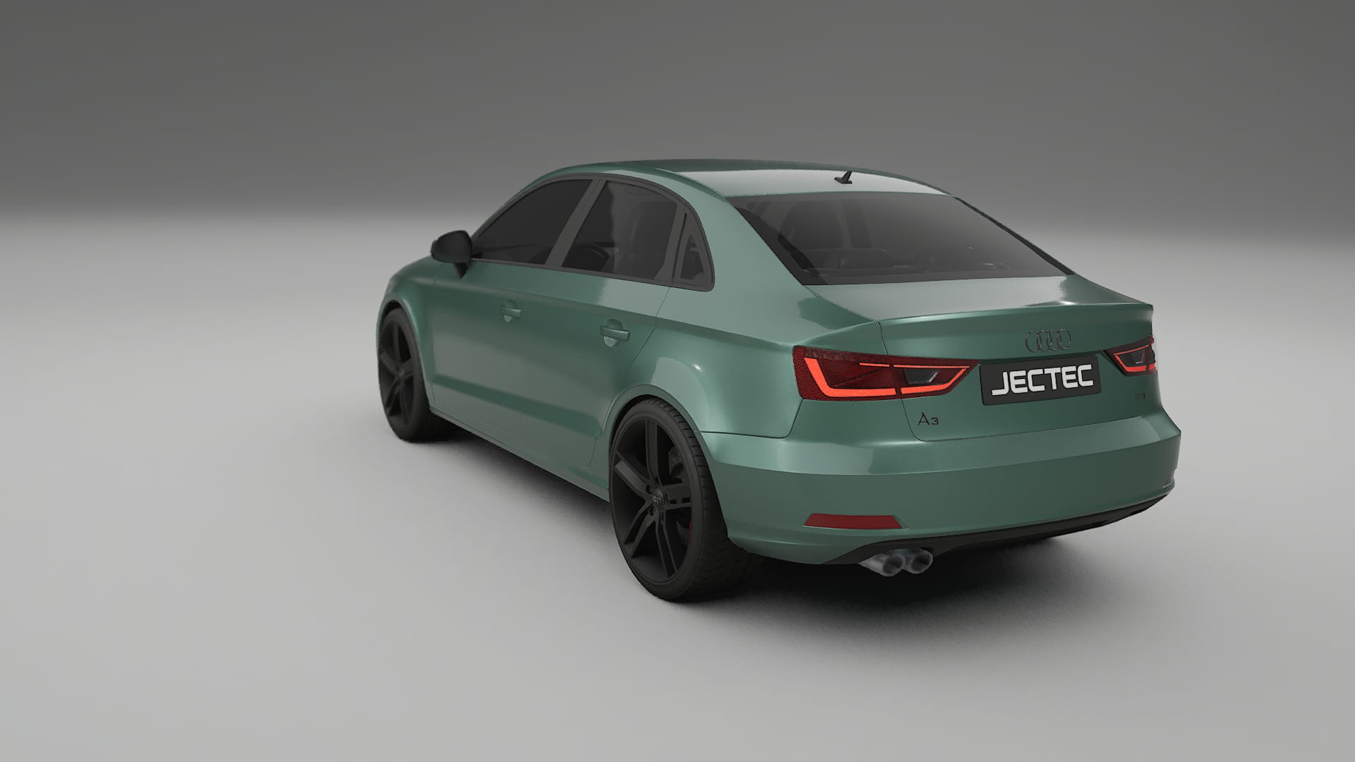 Audi A3 8V sedan prefacelift pre LCI TPU Lackskyddsfilm | EVERGREEN Färgskiftande PPF – Komplett Förskuret Kit