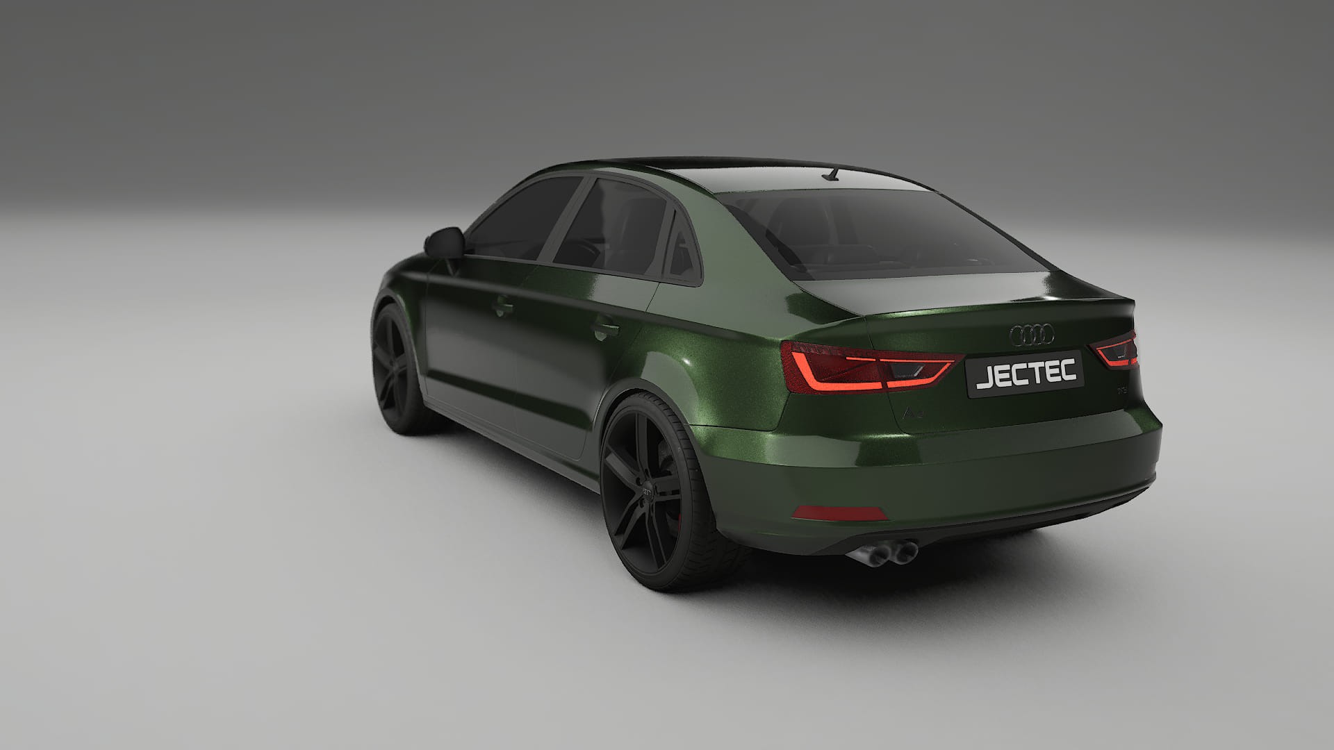 Audi A3 8V sedan prefacelift pre LCI TPU Lackskyddsfilm | LAGOON Färgskiftande PPF – Komplett Förskuret Kit