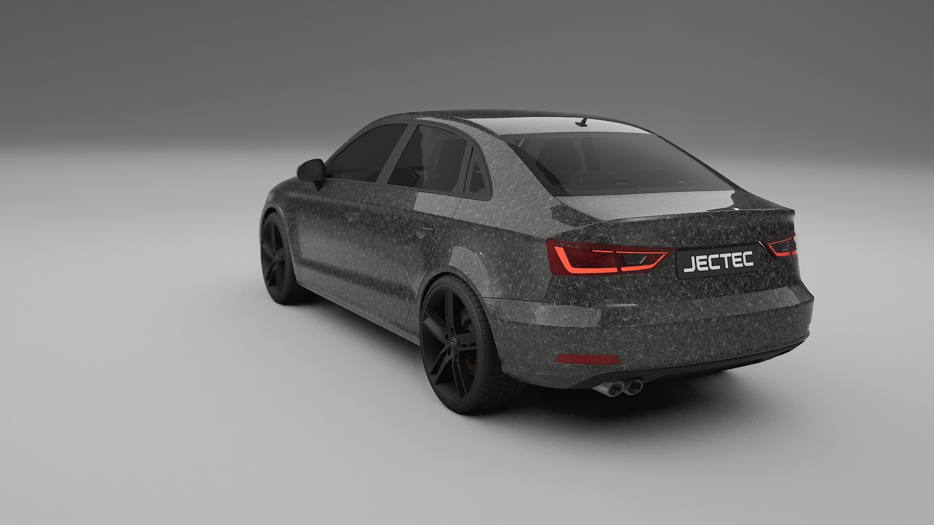 Audi A3 8V sedan prefacelift pre LCI TPU Lackskyddsfilm | FORGED S Färgskiftande PPF – Komplett Förskuret Kit