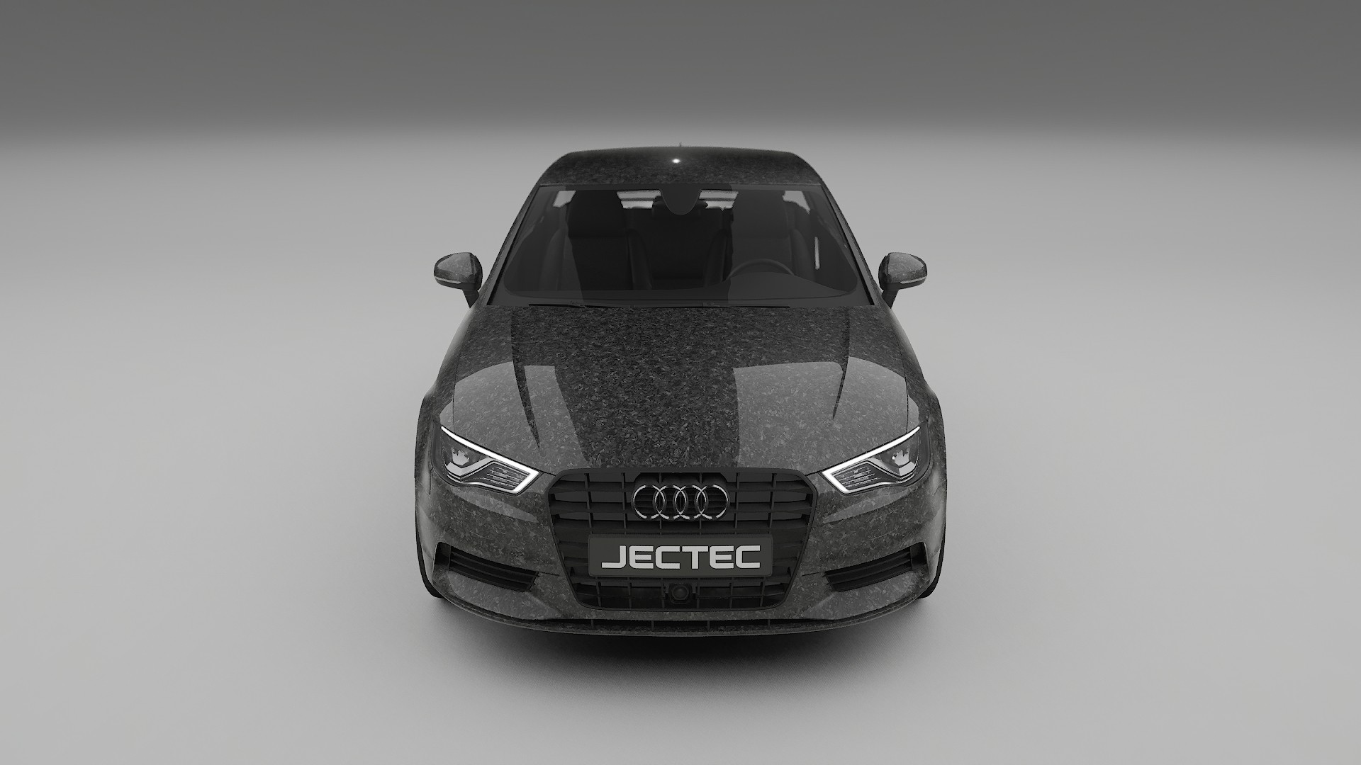 Audi A3 8V sedan prefacelift pre LCI TPU Lackskyddsfilm | FORGED S Färgskiftande PPF – Komplett Förskuret Kit