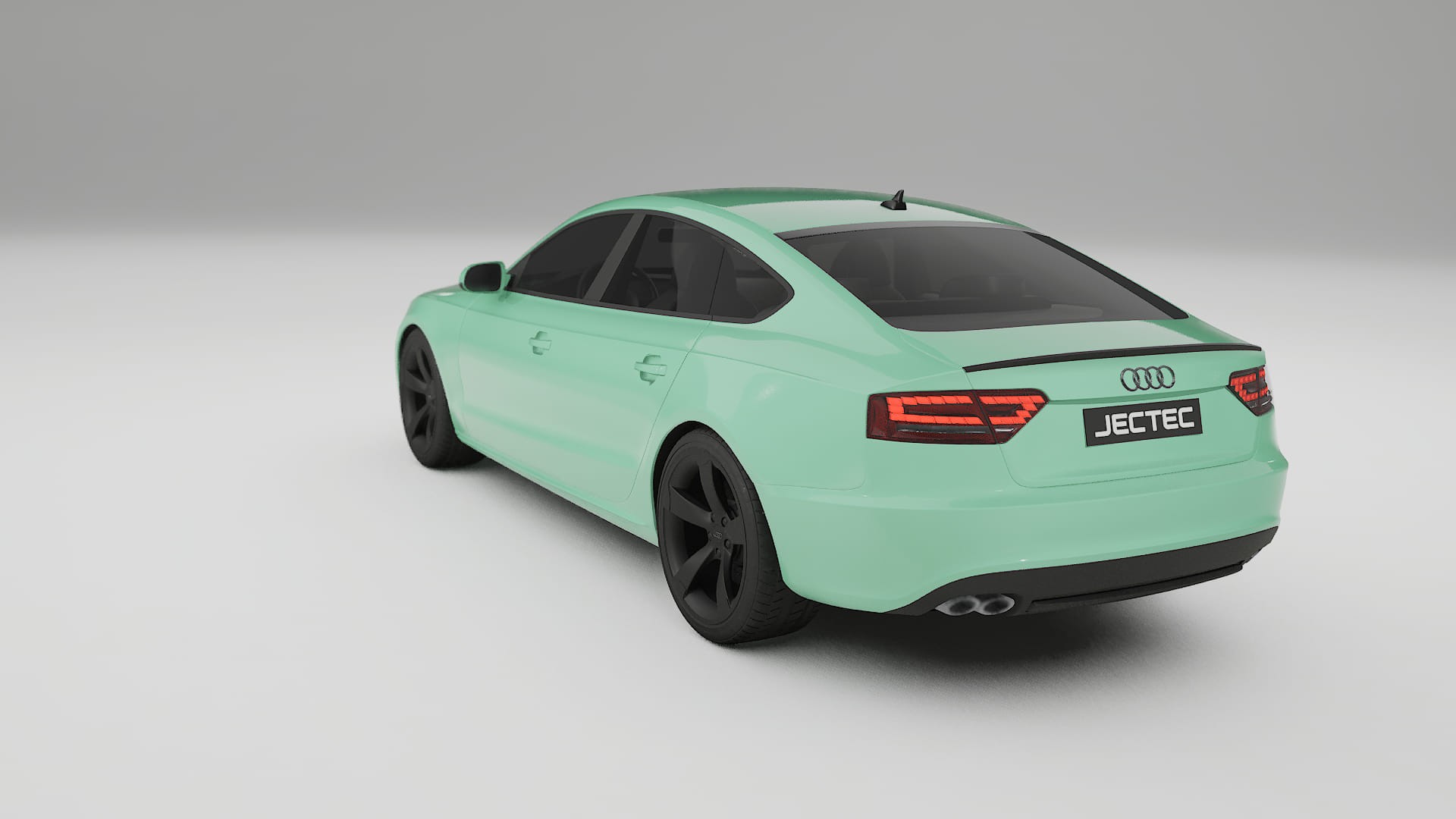 Audi A5 8T Sportback prefacelift pre LCI TPU Lackskyddsfilm | DUSTY Färgskiftande PPF – Komplett Förskuret Kit