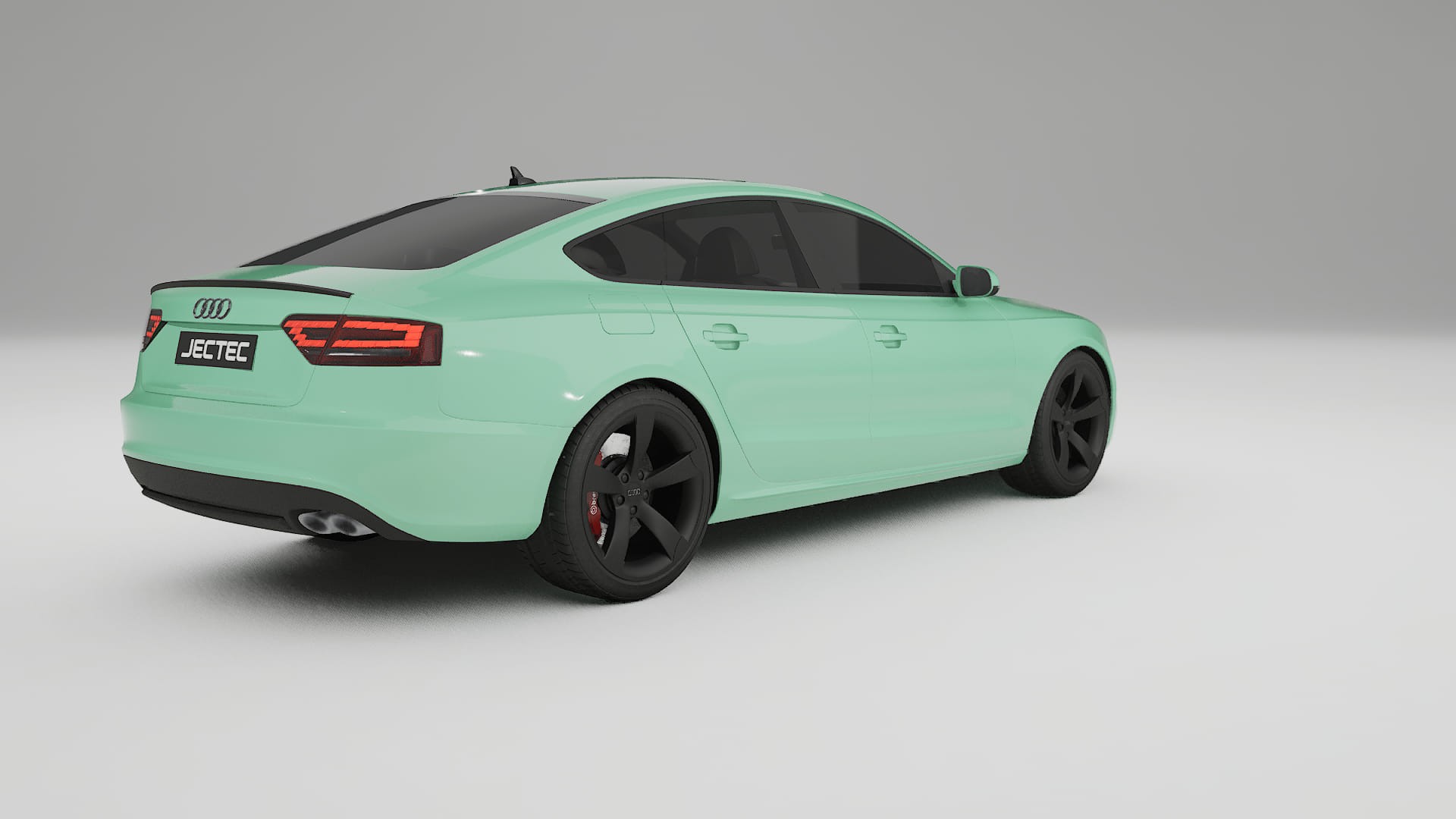 Audi A5 8T Sportback prefacelift pre LCI TPU Lackskyddsfilm | DUSTY Färgskiftande PPF – Komplett Förskuret Kit