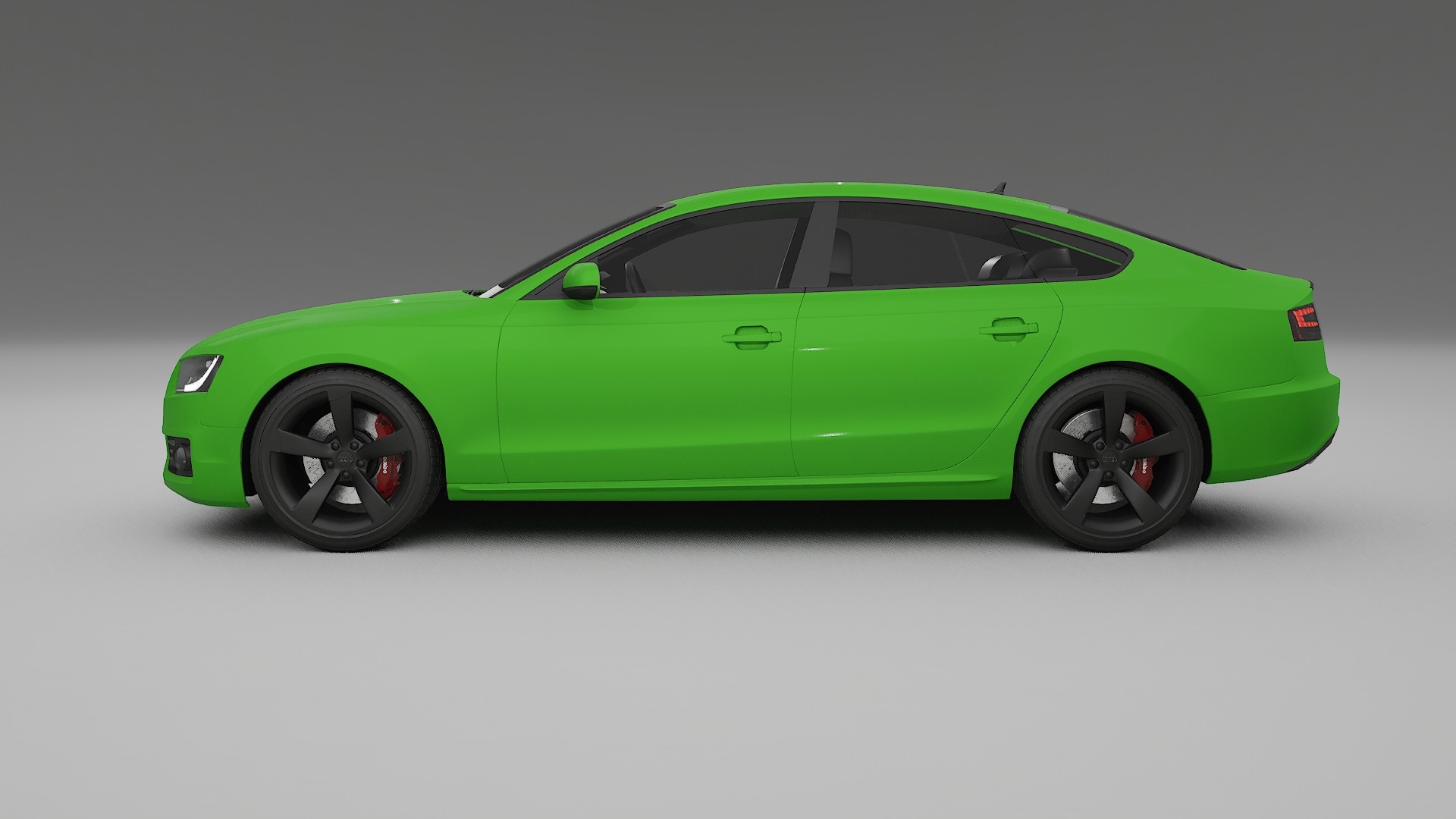 Audi A5 8T Sportback prefacelift pre LCI TPU Lackskyddsfilm | VENOM Färgskiftande PPF – Komplett Förskuret Kit