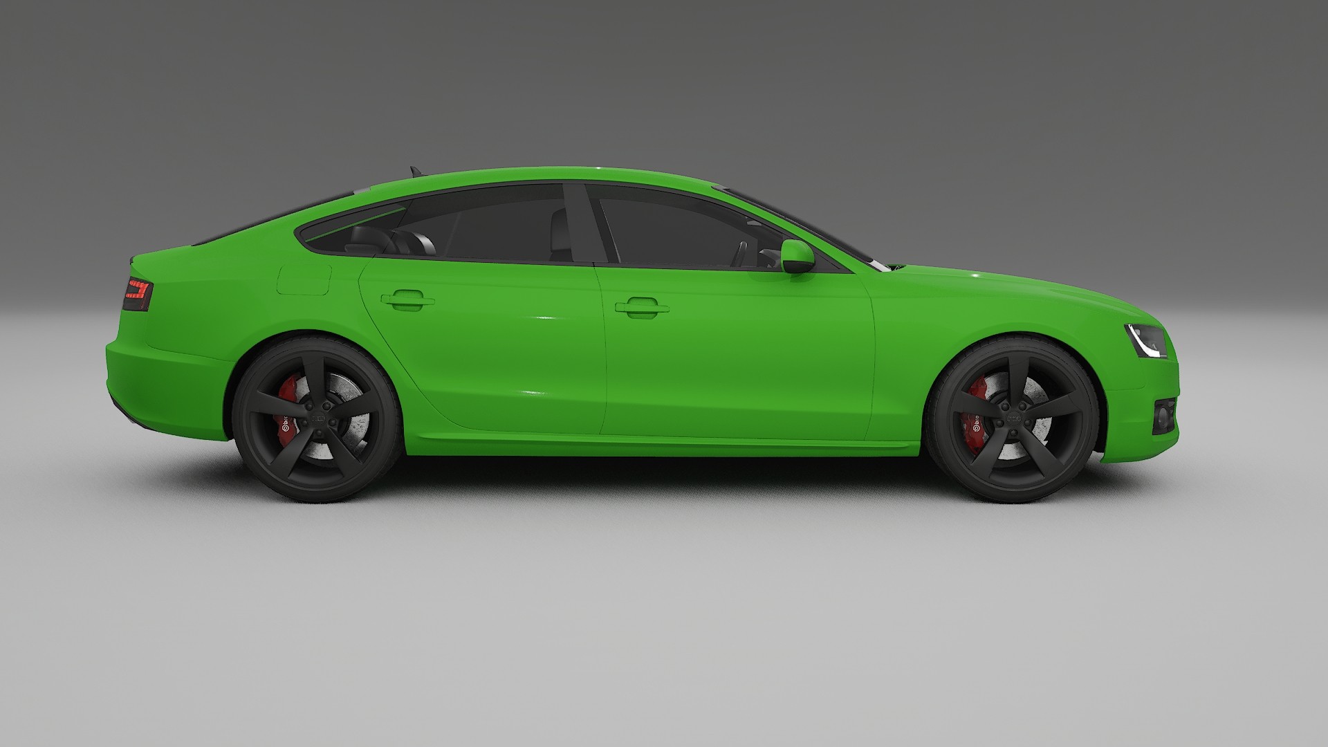 Audi A5 8T Sportback prefacelift pre LCI TPU Lackskyddsfilm | VENOM Färgskiftande PPF – Komplett Förskuret Kit