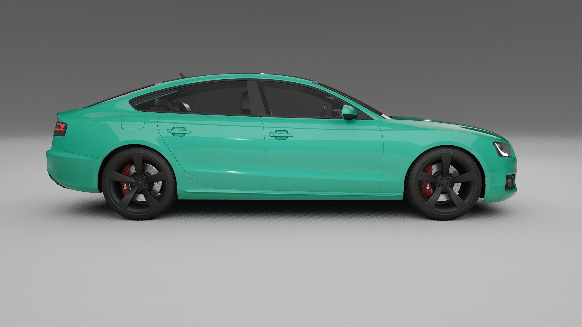 Audi A5 8T Sportback prefacelift pre LCI TPU Lackskyddsfilm | JEWEL Färgskiftande PPF – Komplett Förskuret Kit