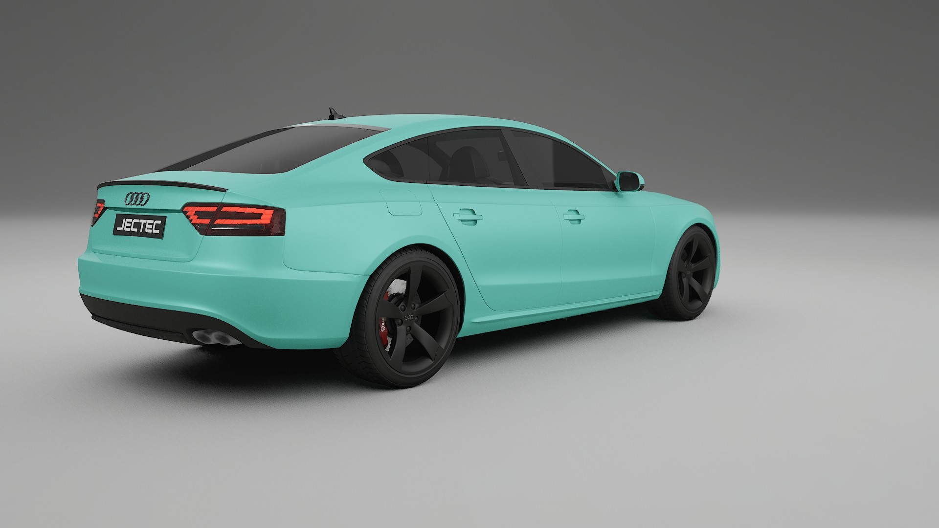 Audi A5 8T Sportback prefacelift pre LCI TPU Lackskyddsfilm | FROST Färgskiftande PPF – Komplett Förskuret Kit