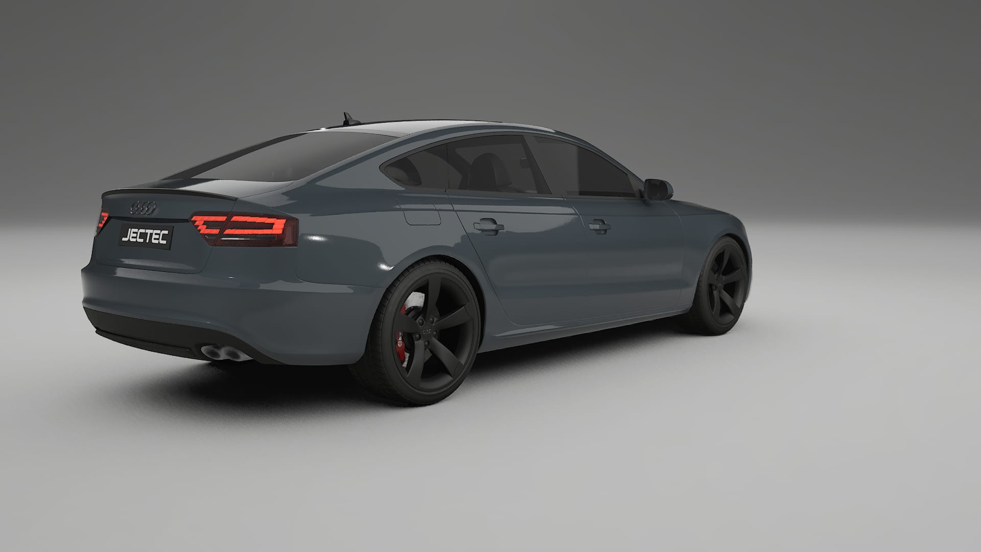 Audi A5 8T Sportback prefacelift pre LCI TPU Lackskyddsfilm | GRANITE Färgskiftande PPF – Komplett Förskuret Kit