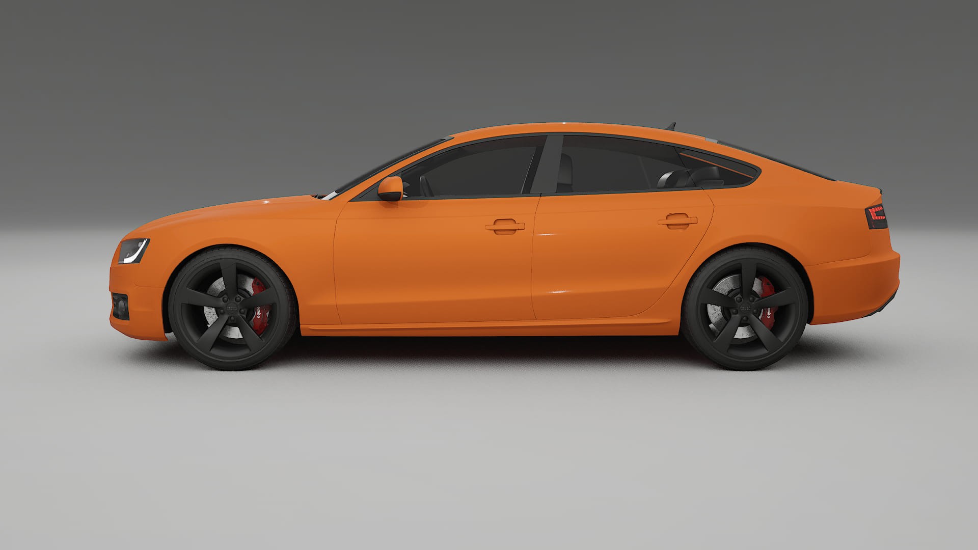 Audi A5 8T Sportback prefacelift pre LCI TPU Lackskyddsfilm | ROCKET Färgskiftande PPF – Komplett Förskuret Kit