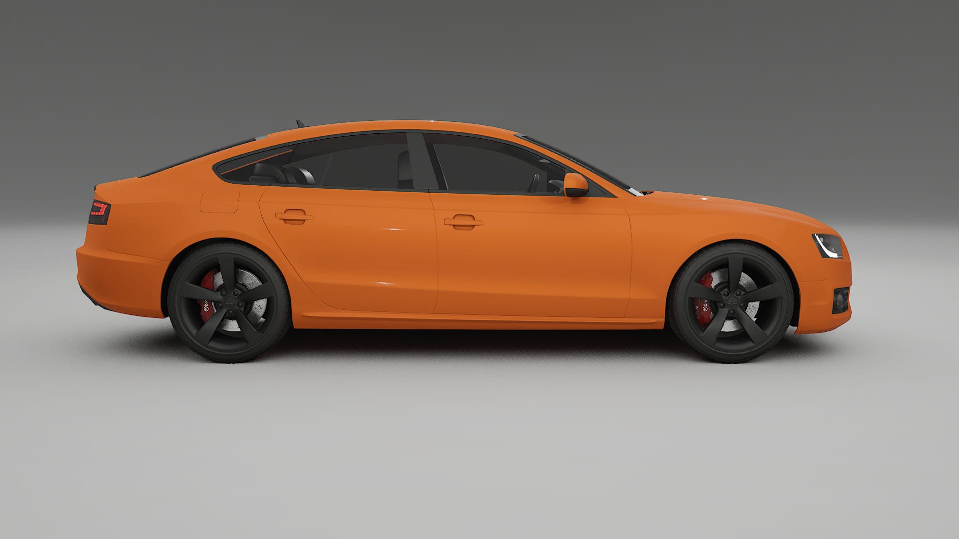 Audi A5 8T Sportback prefacelift pre LCI TPU Lackskyddsfilm | ROCKET Färgskiftande PPF – Komplett Förskuret Kit