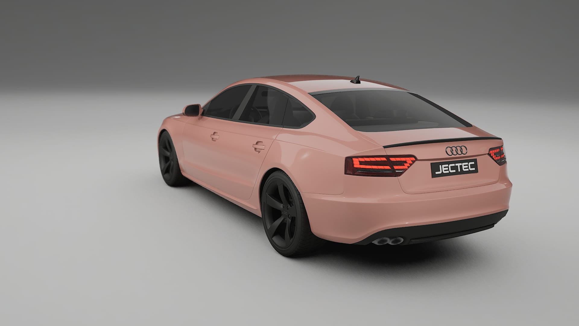 Audi A5 8T Sportback prefacelift pre LCI TPU Lackskyddsfilm | BLUSH Färgskiftande PPF – Komplett Förskuret Kit