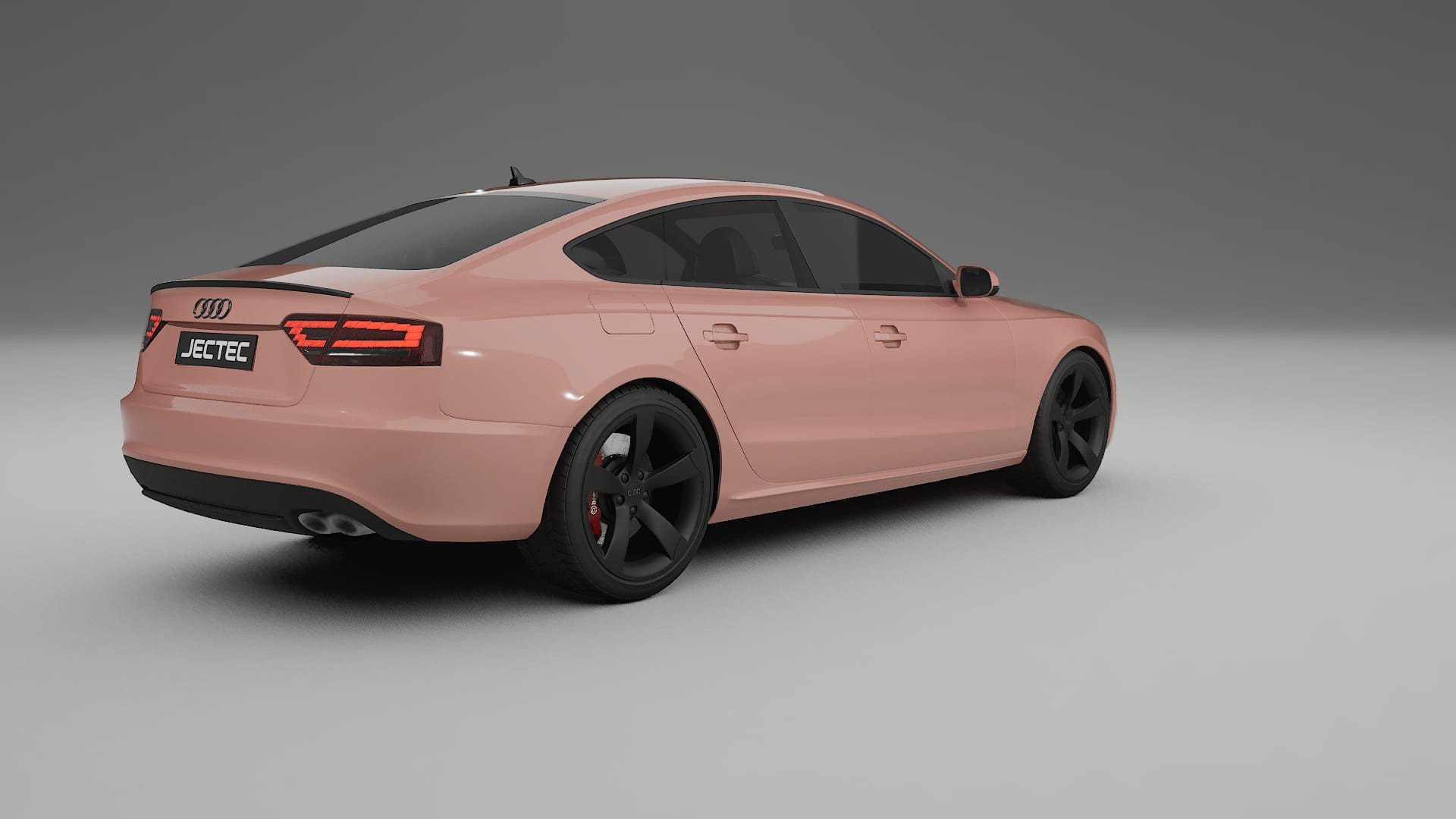 Audi A5 8T Sportback prefacelift pre LCI TPU Lackskyddsfilm | BLUSH Färgskiftande PPF – Komplett Förskuret Kit