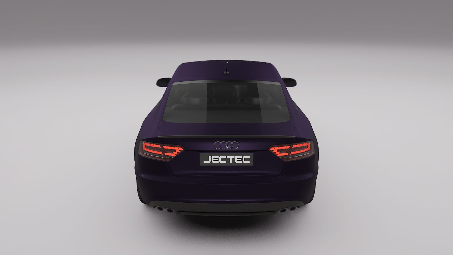 Audi A5 8T Sportback prefacelift pre LCI TPU Lackskyddsfilm | VIOLET Färgskiftande PPF – Komplett Förskuret Kit
