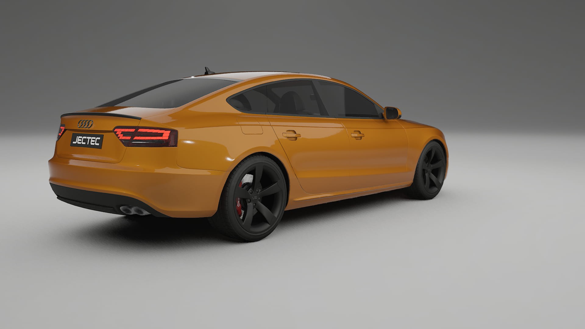 Audi A5 8T Sportback prefacelift pre LCI TPU Lackskyddsfilm | DAISY Färgskiftande PPF – Komplett Förskuret Kit