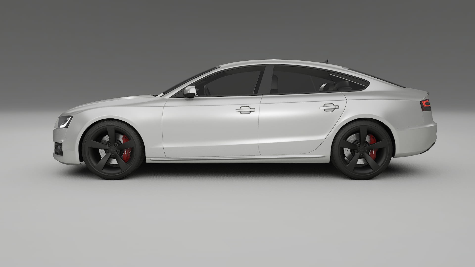 Audi A5 8T Sportback prefacelift pre LCI TPU Lackskyddsfilm | PEARL Färgskiftande PPF – Komplett Förskuret Kit