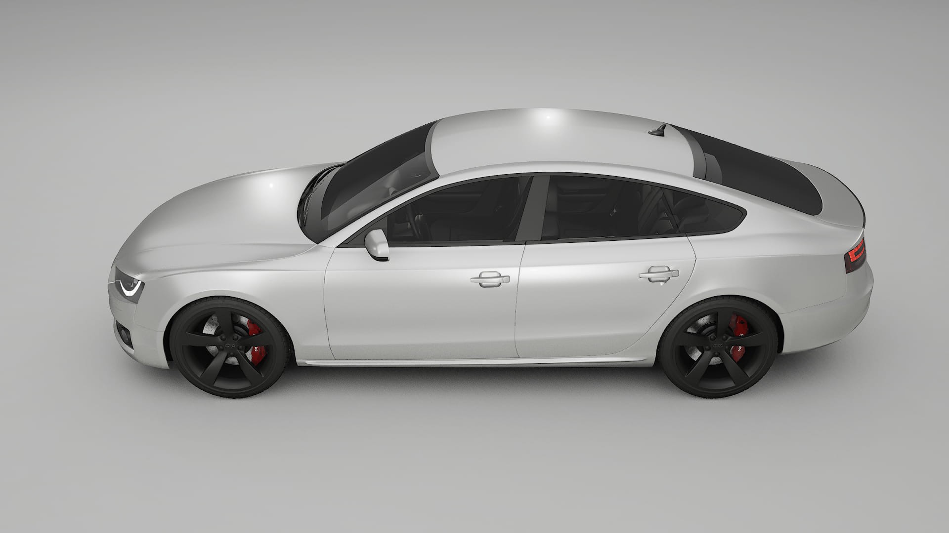 Audi A5 8T Sportback prefacelift pre LCI TPU Lackskyddsfilm | PEARL Färgskiftande PPF – Komplett Förskuret Kit