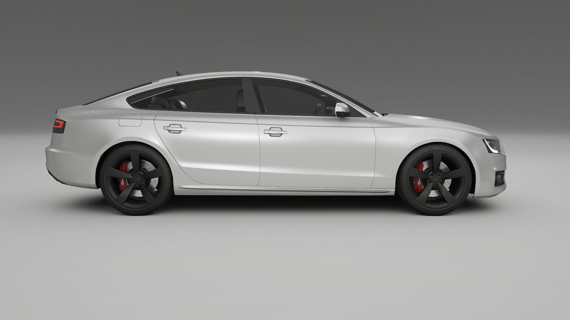 Audi A5 8T Sportback prefacelift pre LCI TPU Lackskyddsfilm | PEARL Färgskiftande PPF – Komplett Förskuret Kit