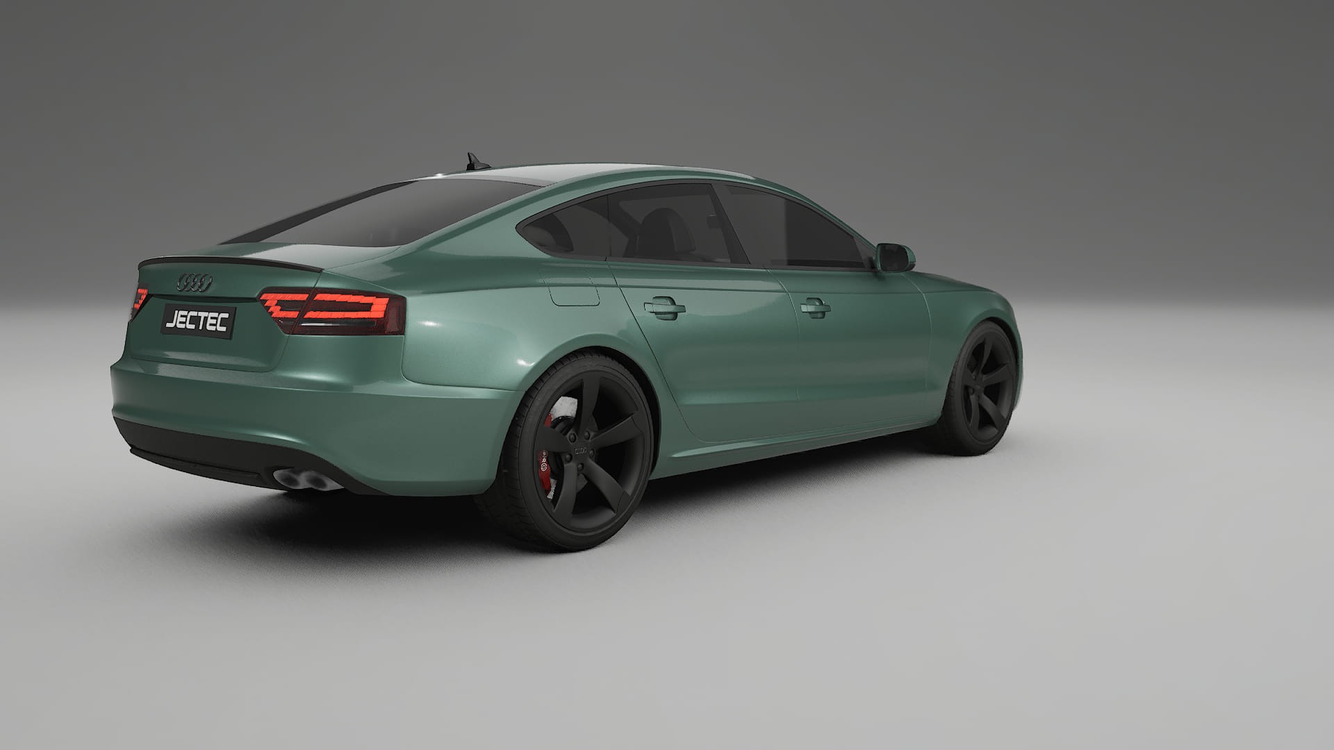 Audi A5 8T Sportback prefacelift pre LCI TPU Lackskyddsfilm | EVERGREEN Färgskiftande PPF – Komplett Förskuret Kit