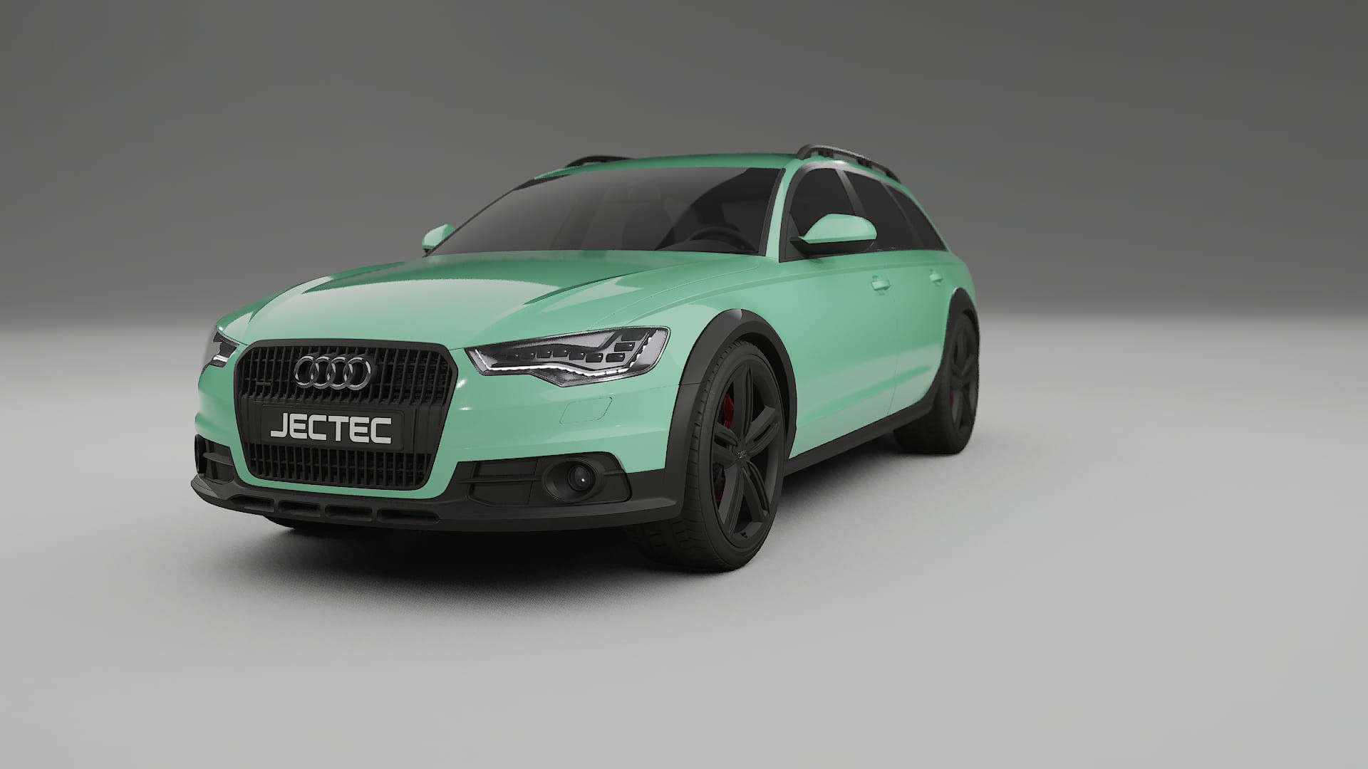 Audi A6 Allroad C7 prefacelift pre LCI TPU Lackskyddsfilm | DUSTY Färgskiftande PPF – Komplett Förskuret Kit