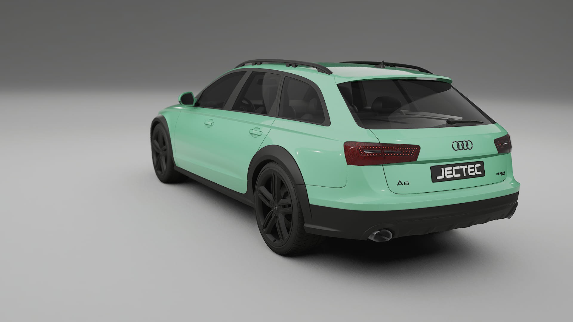 Audi A6 Allroad C7 prefacelift pre LCI TPU Lackskyddsfilm | DUSTY Färgskiftande PPF – Komplett Förskuret Kit
