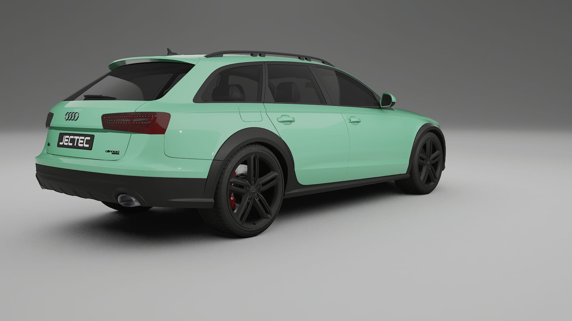 Audi A6 Allroad C7 prefacelift pre LCI TPU Lackskyddsfilm | DUSTY Färgskiftande PPF – Komplett Förskuret Kit