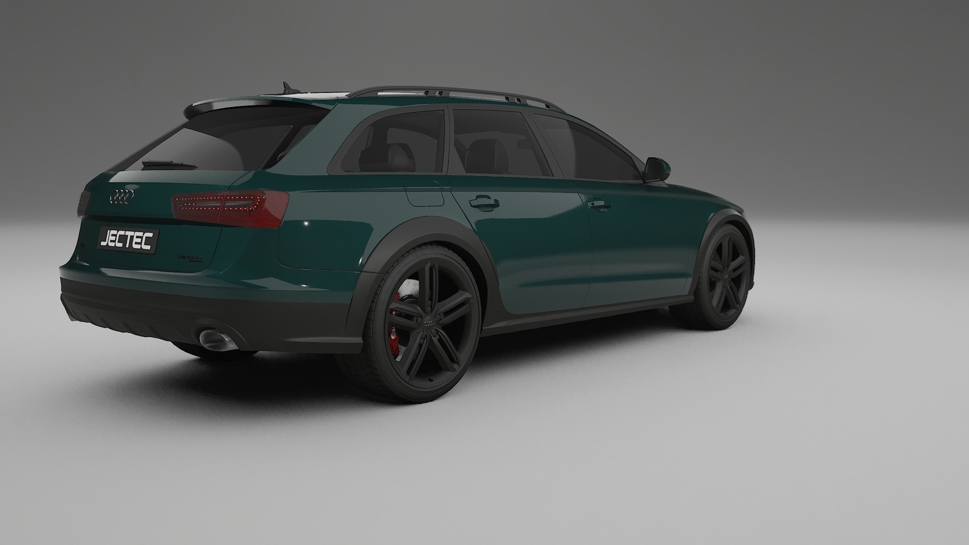 Audi A6 Allroad C7 prefacelift pre LCI TPU Lackskyddsfilm | INFERNO Färgskiftande PPF – Komplett Förskuret Kit