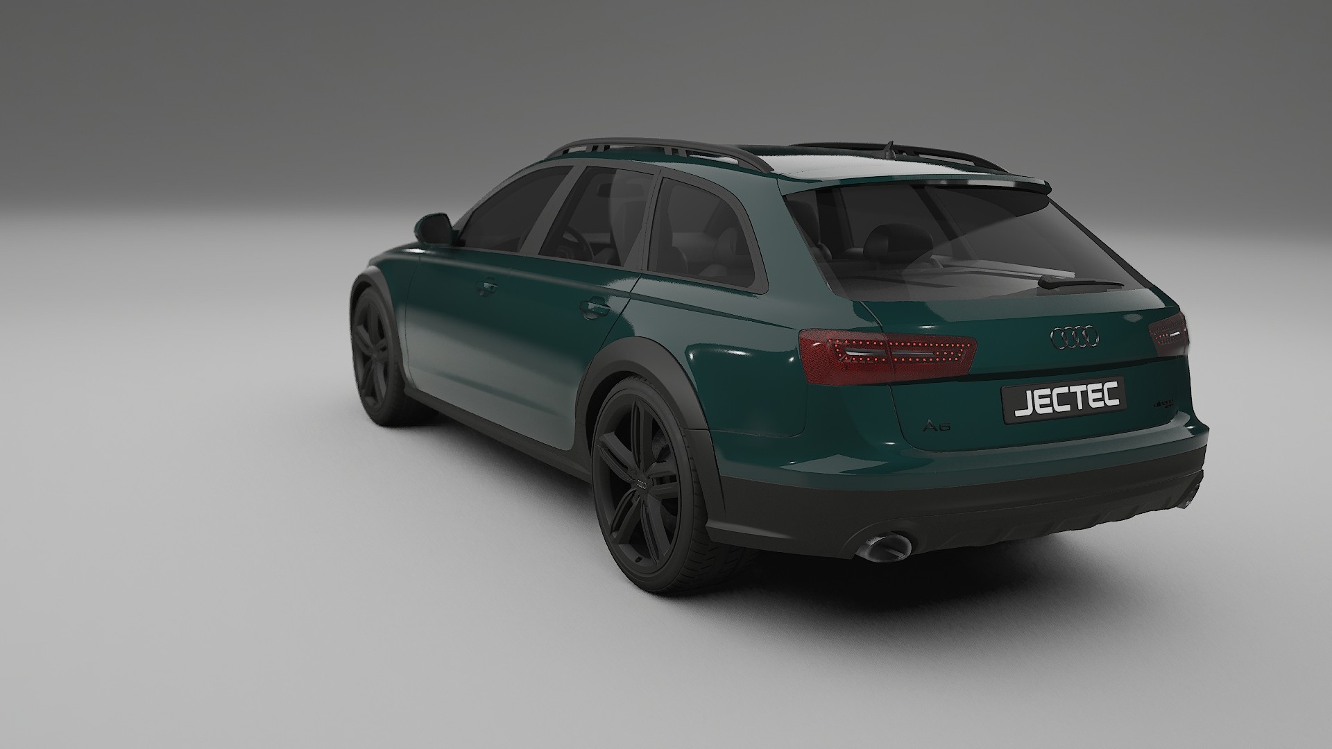 Audi A6 Allroad C7 prefacelift pre LCI TPU Lackskyddsfilm | INFERNO Färgskiftande PPF – Komplett Förskuret Kit
