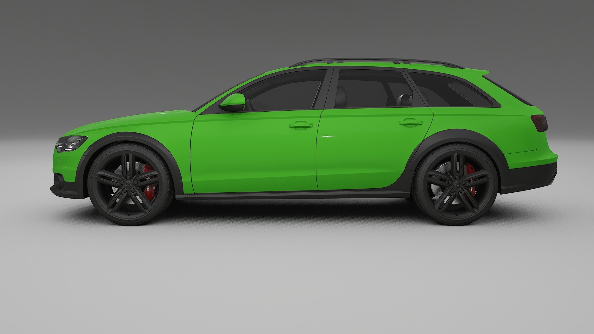 Audi A6 Allroad C7 prefacelift pre LCI TPU Lackskyddsfilm | VENOM Färgskiftande PPF – Komplett Förskuret Kit