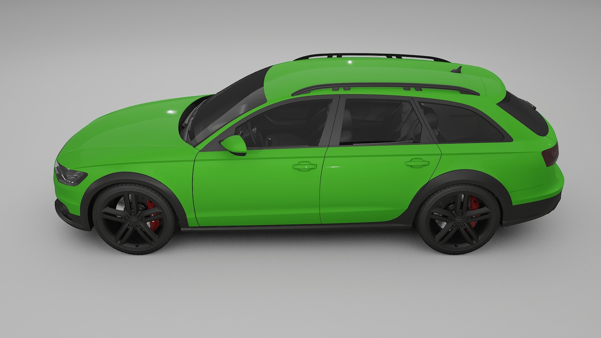 Audi A6 Allroad C7 prefacelift pre LCI TPU Lackskyddsfilm | VENOM Färgskiftande PPF – Komplett Förskuret Kit