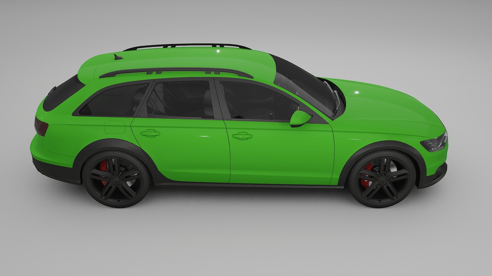 Audi A6 Allroad C7 prefacelift pre LCI TPU Lackskyddsfilm | VENOM Färgskiftande PPF – Komplett Förskuret Kit