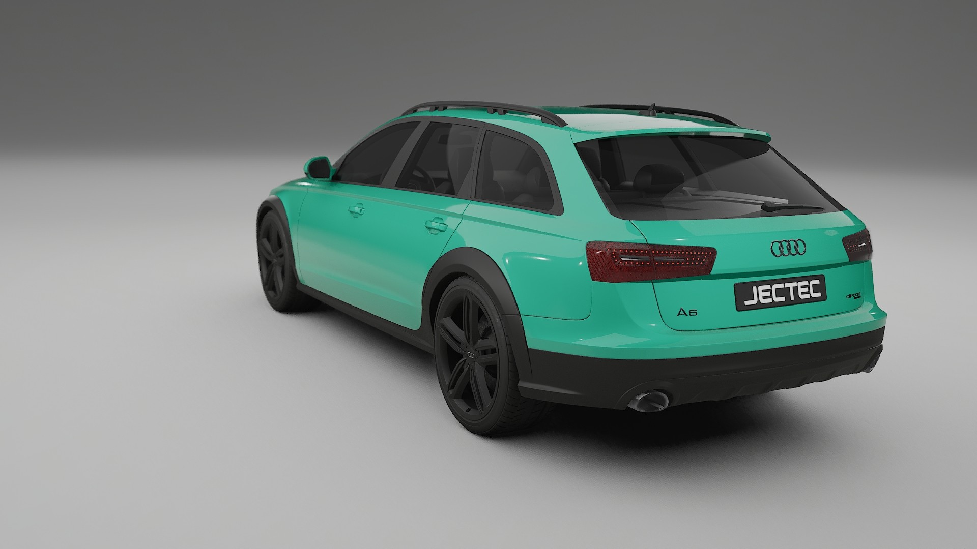 Audi A6 Allroad C7 prefacelift pre LCI TPU Lackskyddsfilm | JEWEL Färgskiftande PPF – Komplett Förskuret Kit