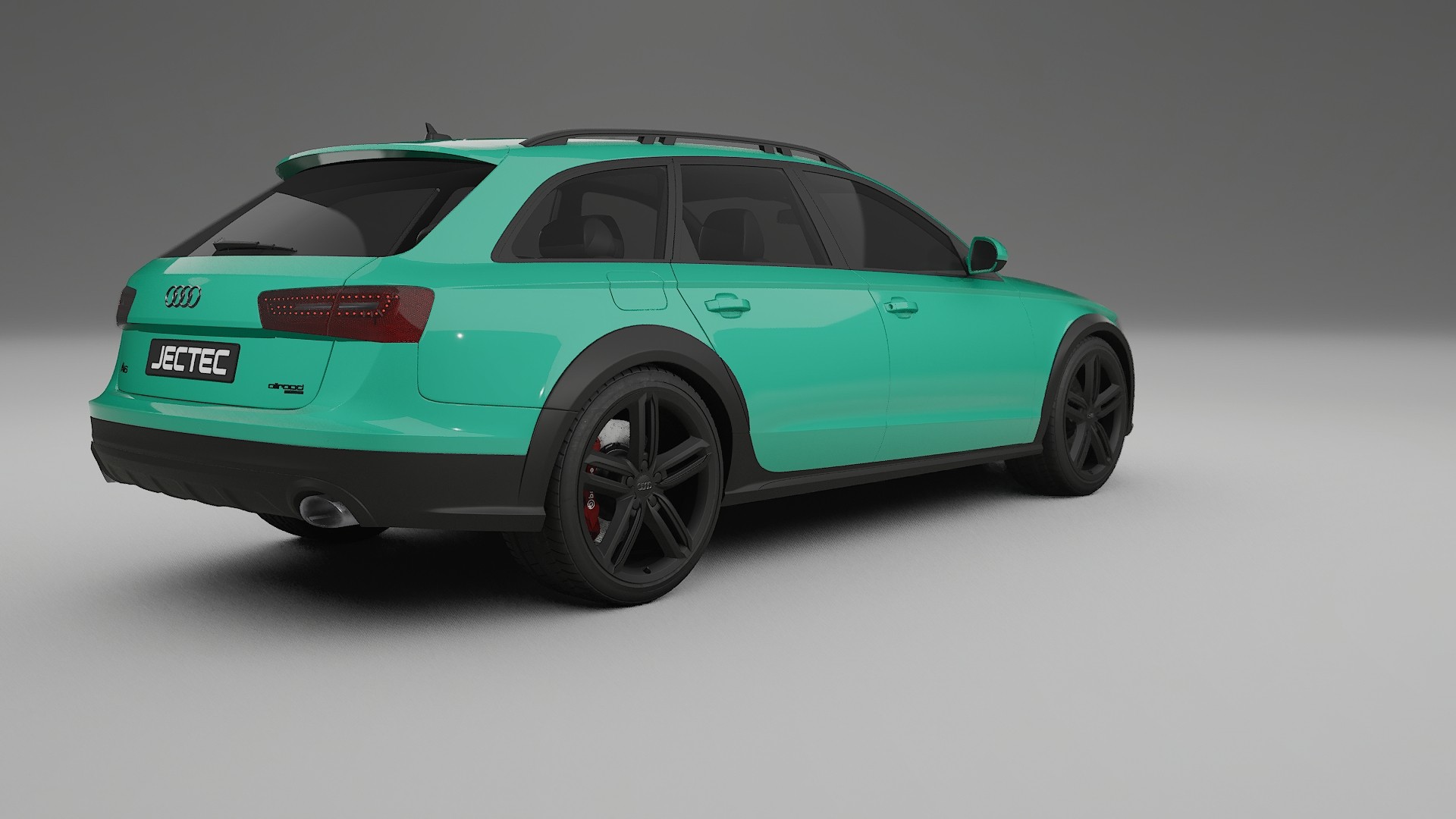 Audi A6 Allroad C7 prefacelift pre LCI TPU Lackskyddsfilm | JEWEL Färgskiftande PPF – Komplett Förskuret Kit