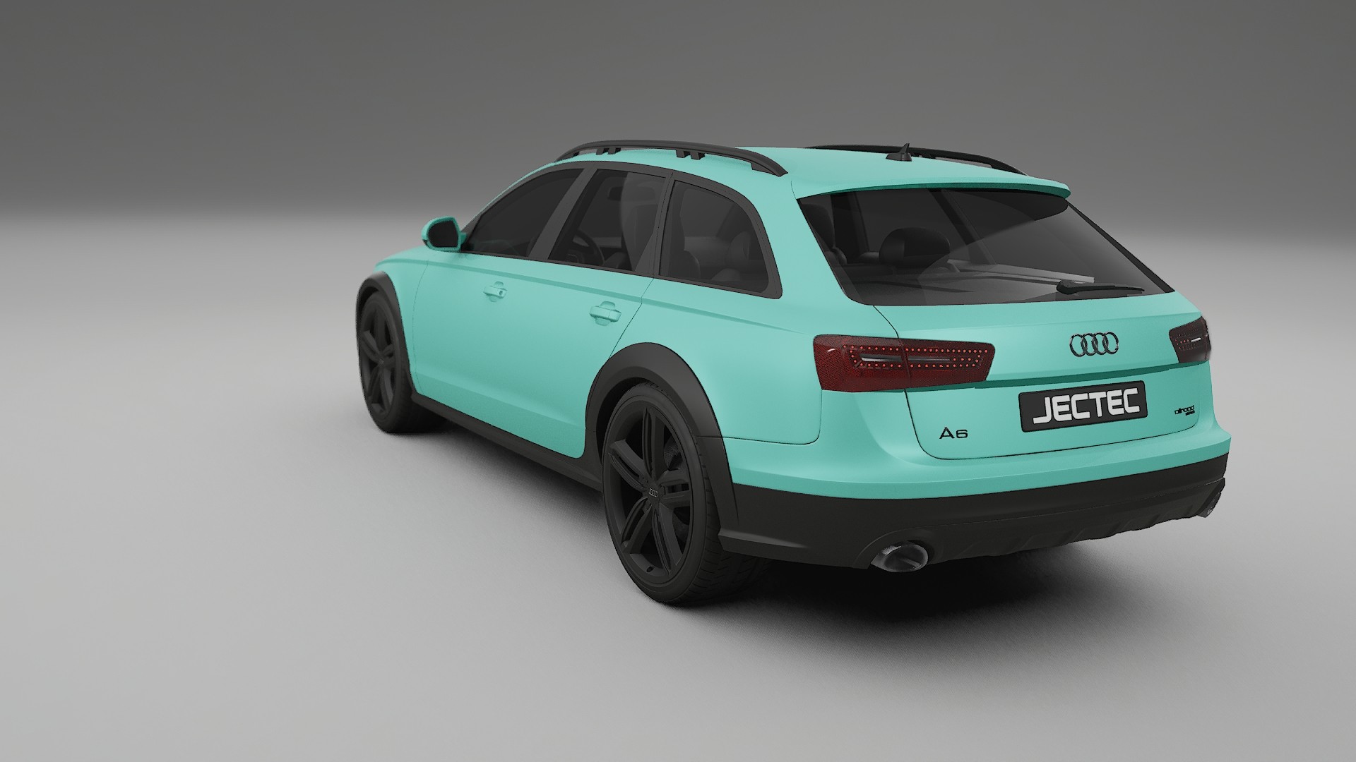 Audi A6 Allroad C7 prefacelift pre LCI TPU Lackskyddsfilm | FROST Färgskiftande PPF – Komplett Förskuret Kit
