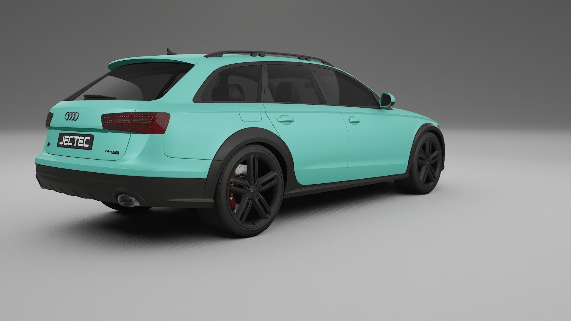 Audi A6 Allroad C7 prefacelift pre LCI TPU Lackskyddsfilm | FROST Färgskiftande PPF – Komplett Förskuret Kit