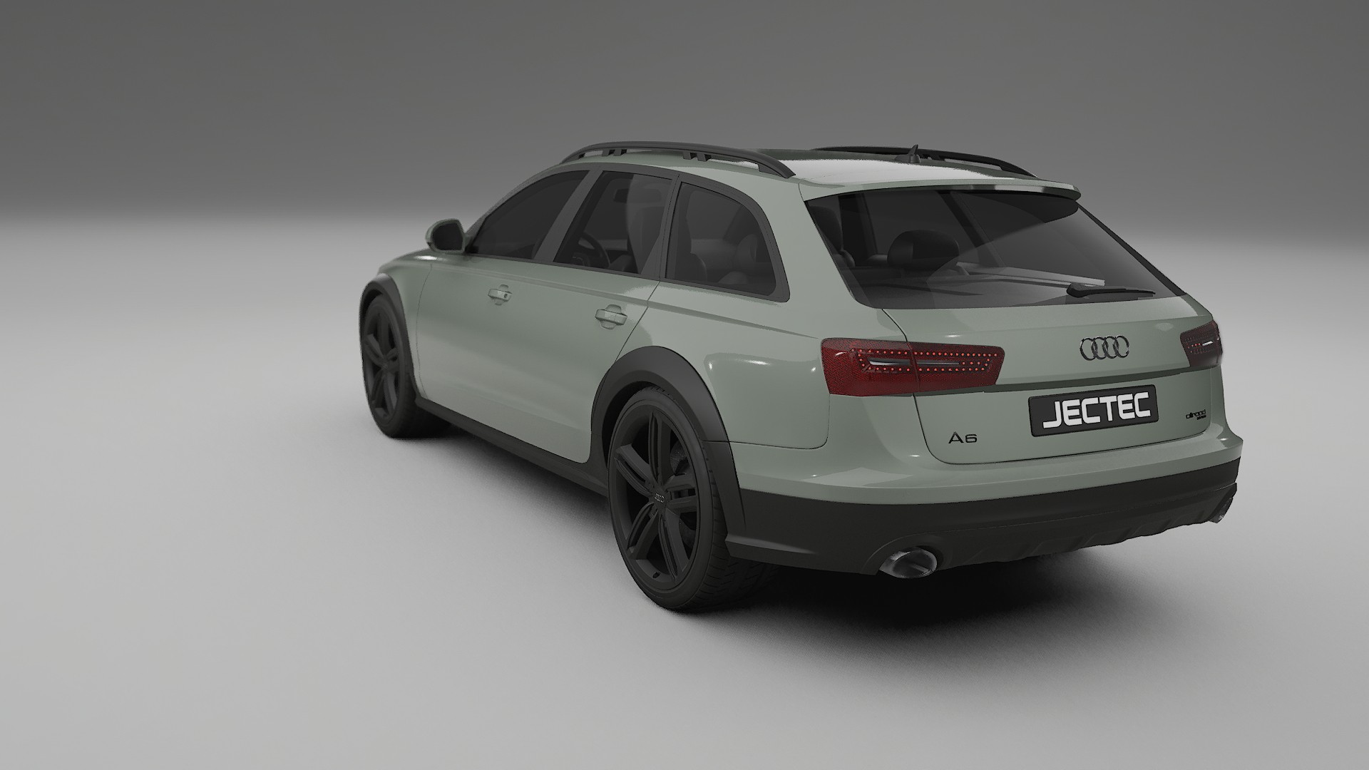 Audi A6 Allroad C7 prefacelift pre LCI TPU Lackskyddsfilm | SLATE Färgskiftande PPF – Komplett Förskuret Kit