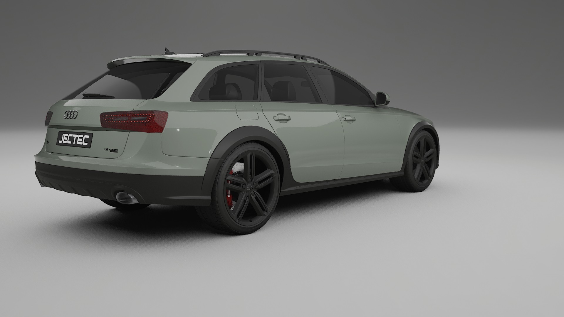 Audi A6 Allroad C7 prefacelift pre LCI TPU Lackskyddsfilm | SLATE Färgskiftande PPF – Komplett Förskuret Kit