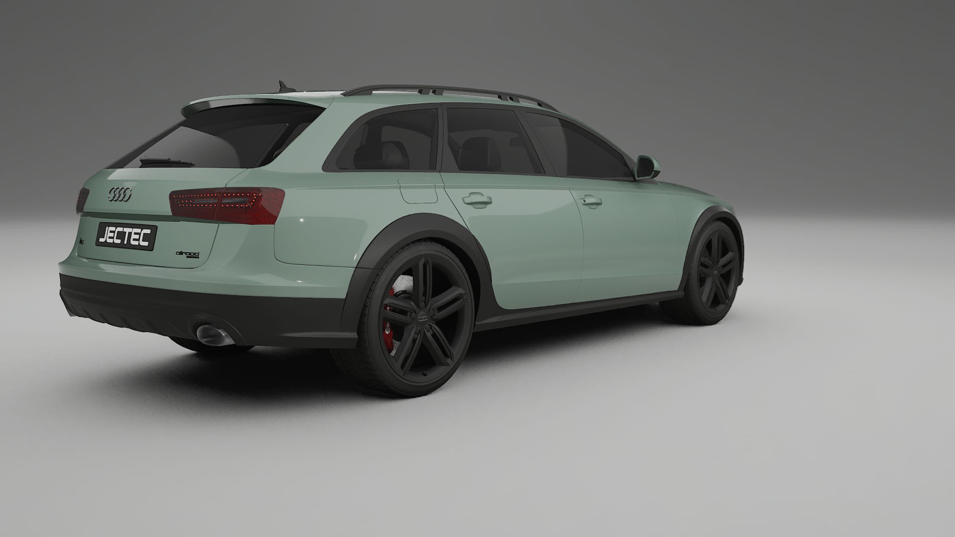 Audi A6 Allroad C7 prefacelift pre LCI TPU Lackskyddsfilm | CINDER Färgskiftande PPF – Komplett Förskuret Kit